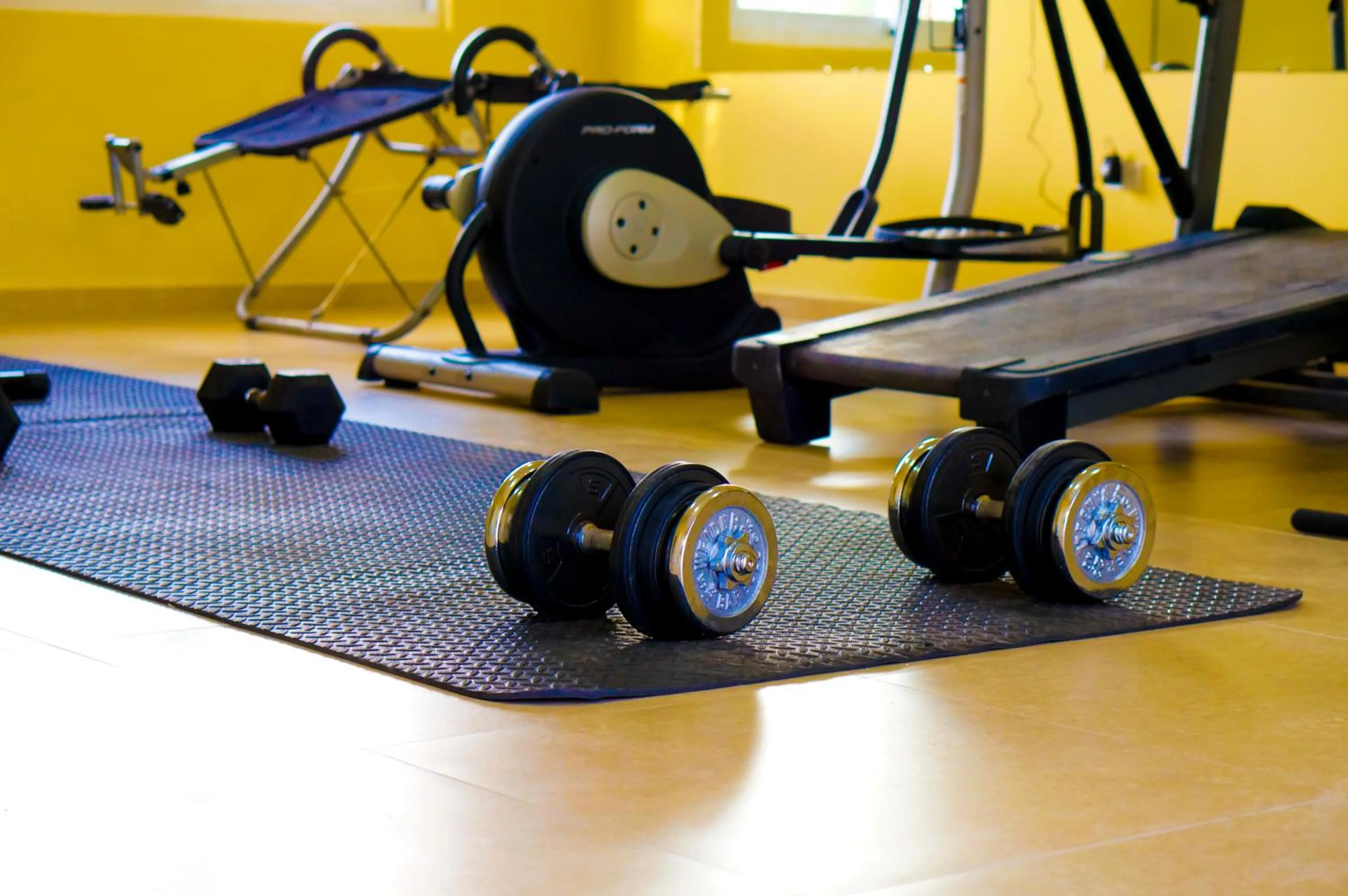 Fitness centre/facilities in Juanedu Suites