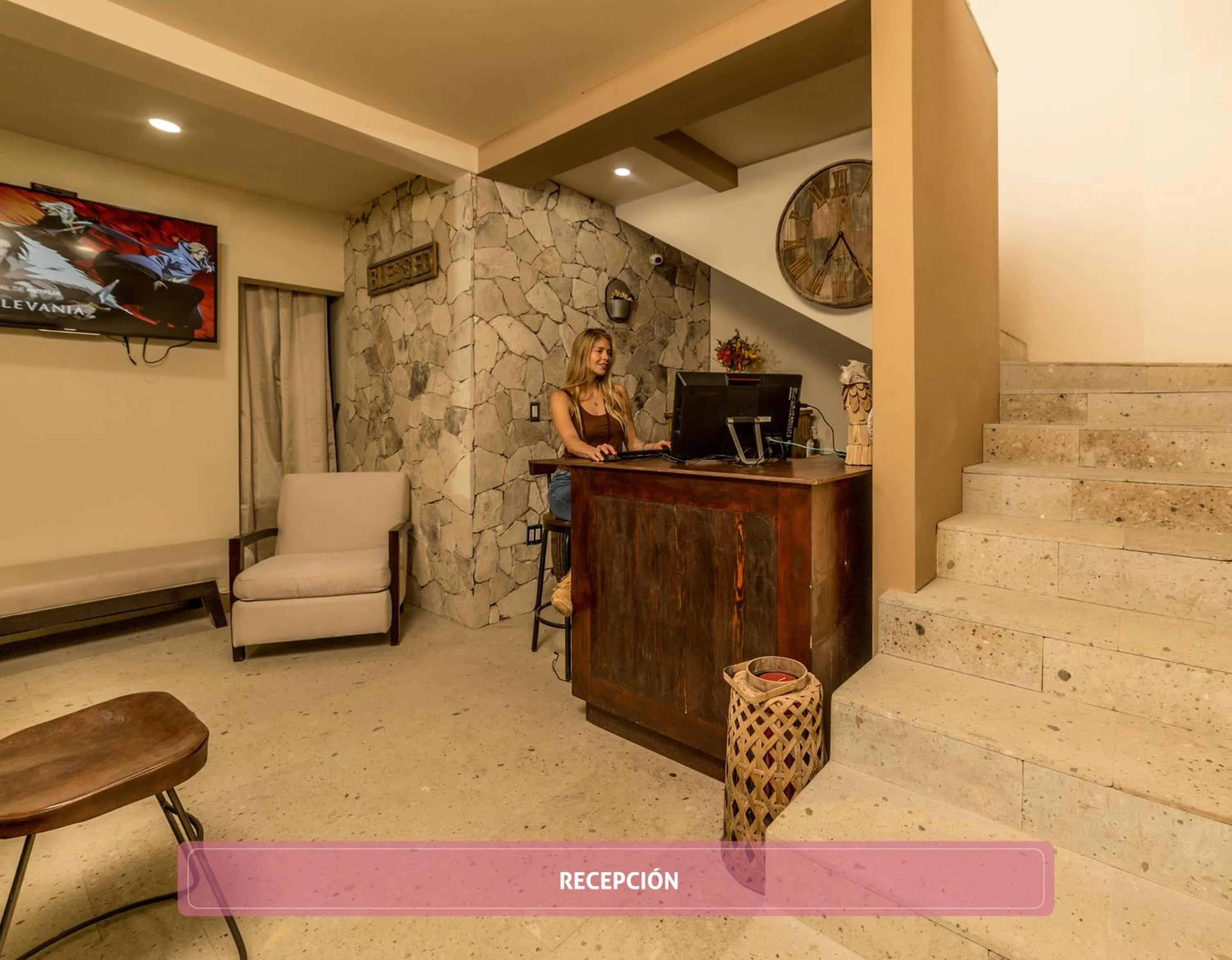 Lobby or reception in Bottega Hotel Boutique