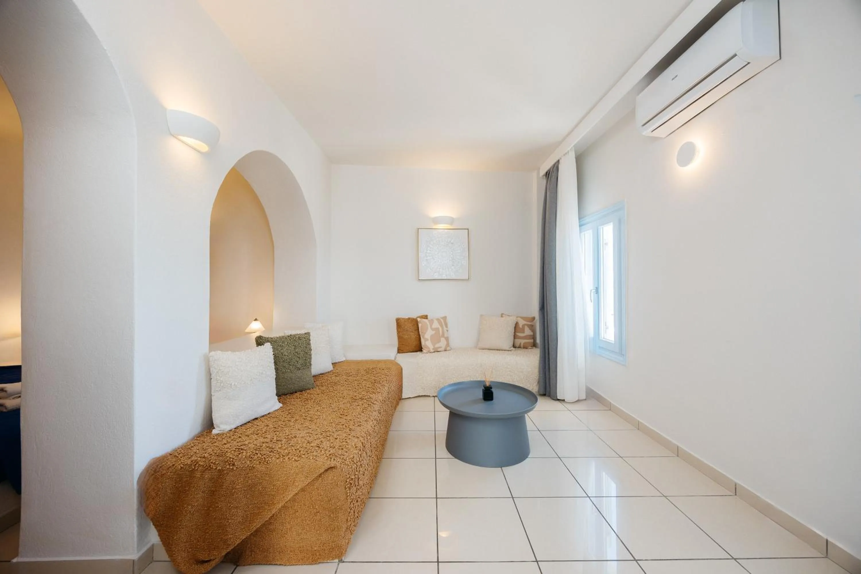 Living room in Kastro Suites