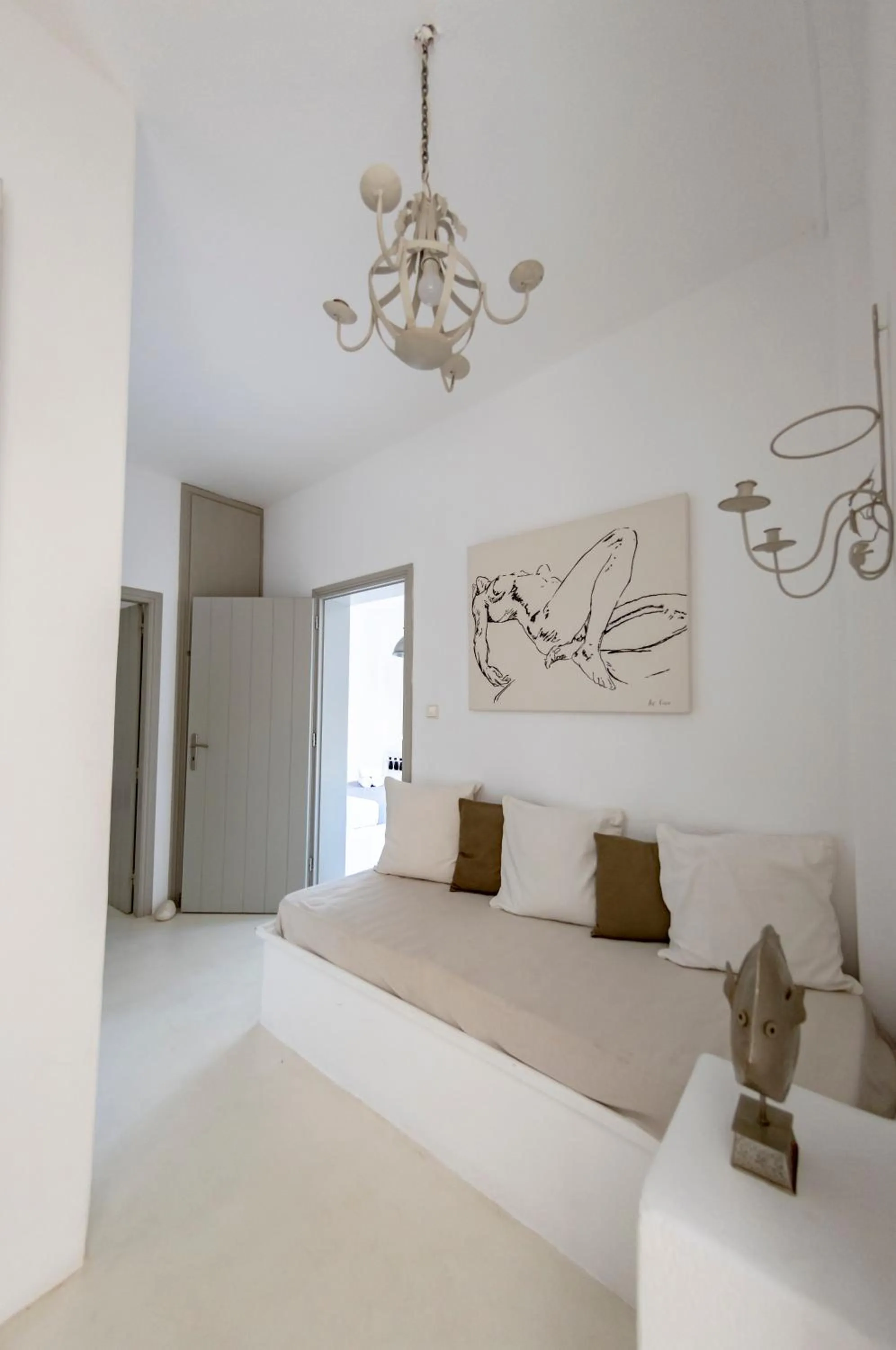 Bed in Anemoi Resort