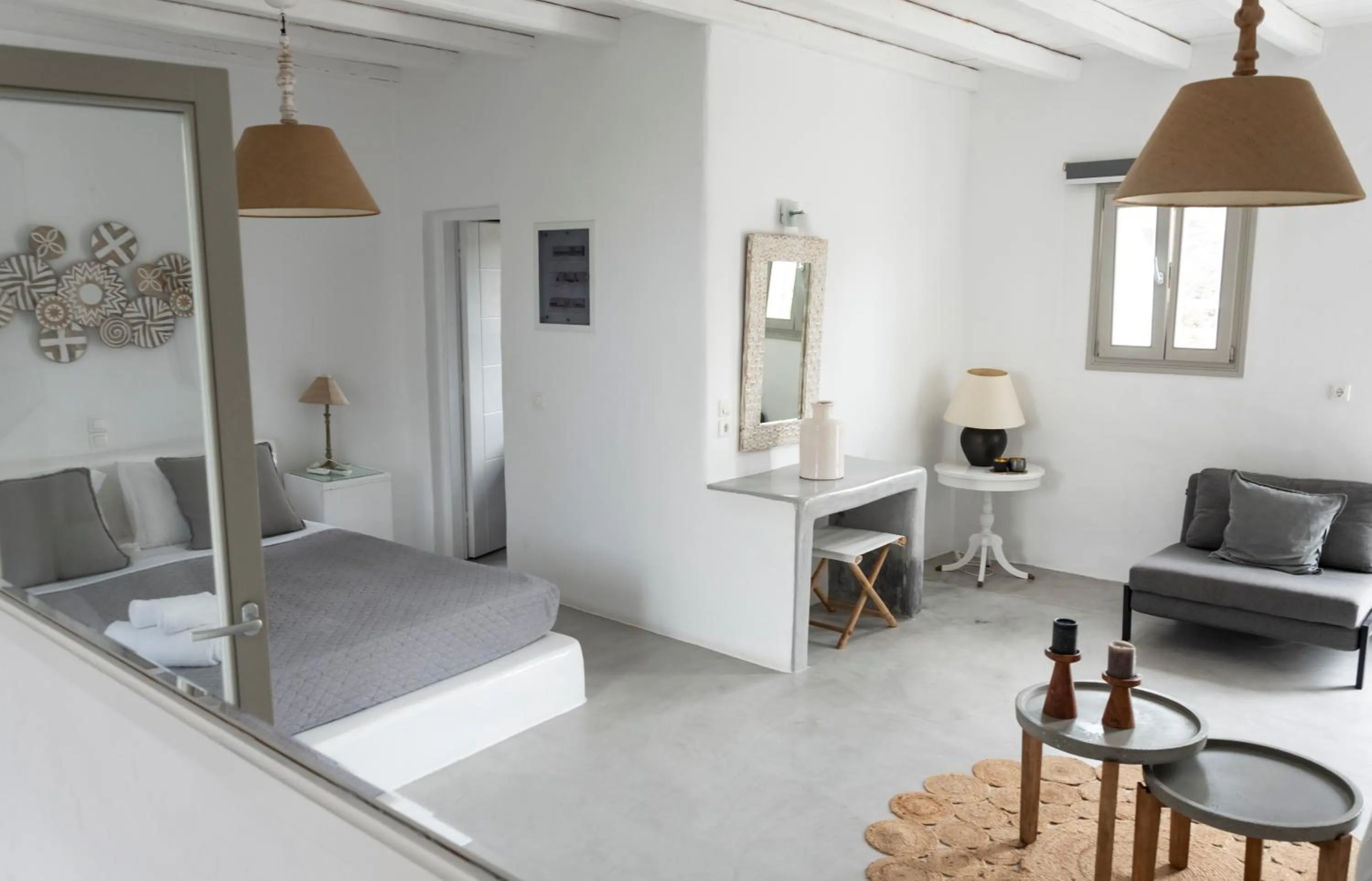 Bed in Anemoi Resort