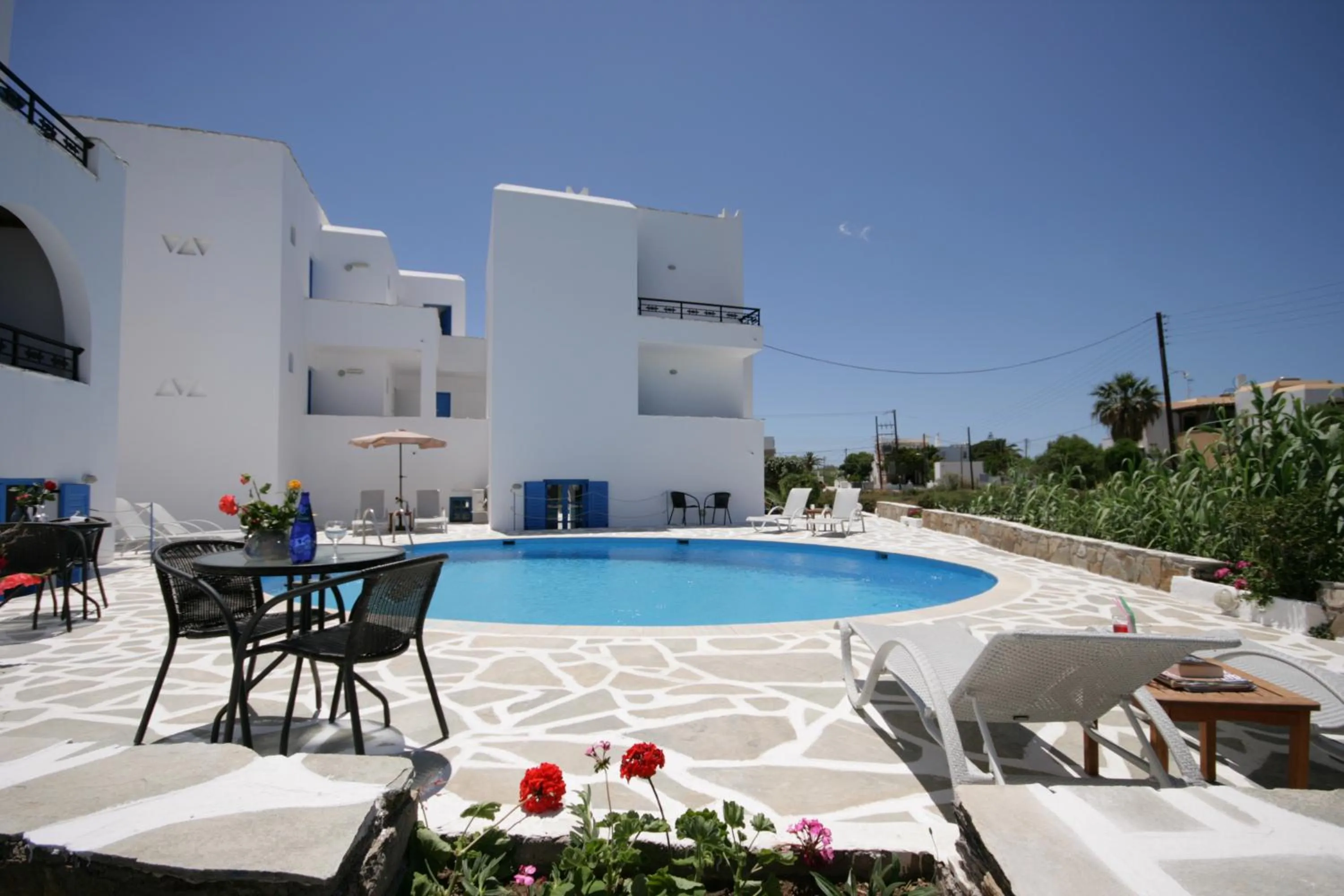 Swimming pool in Sunny Beach Studios