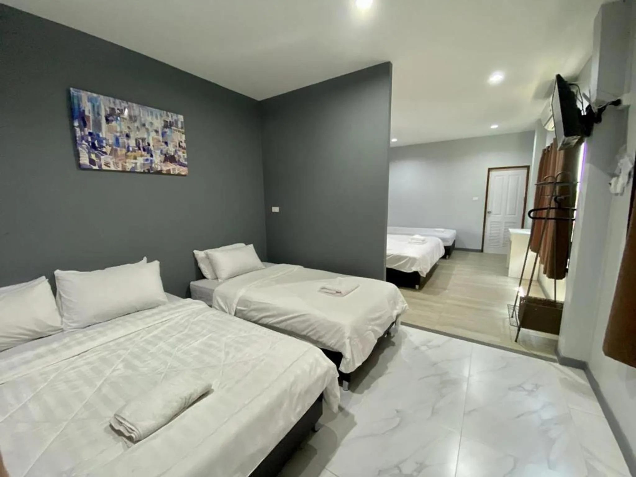 Bedroom, Bed in Maerim Villa&Pool