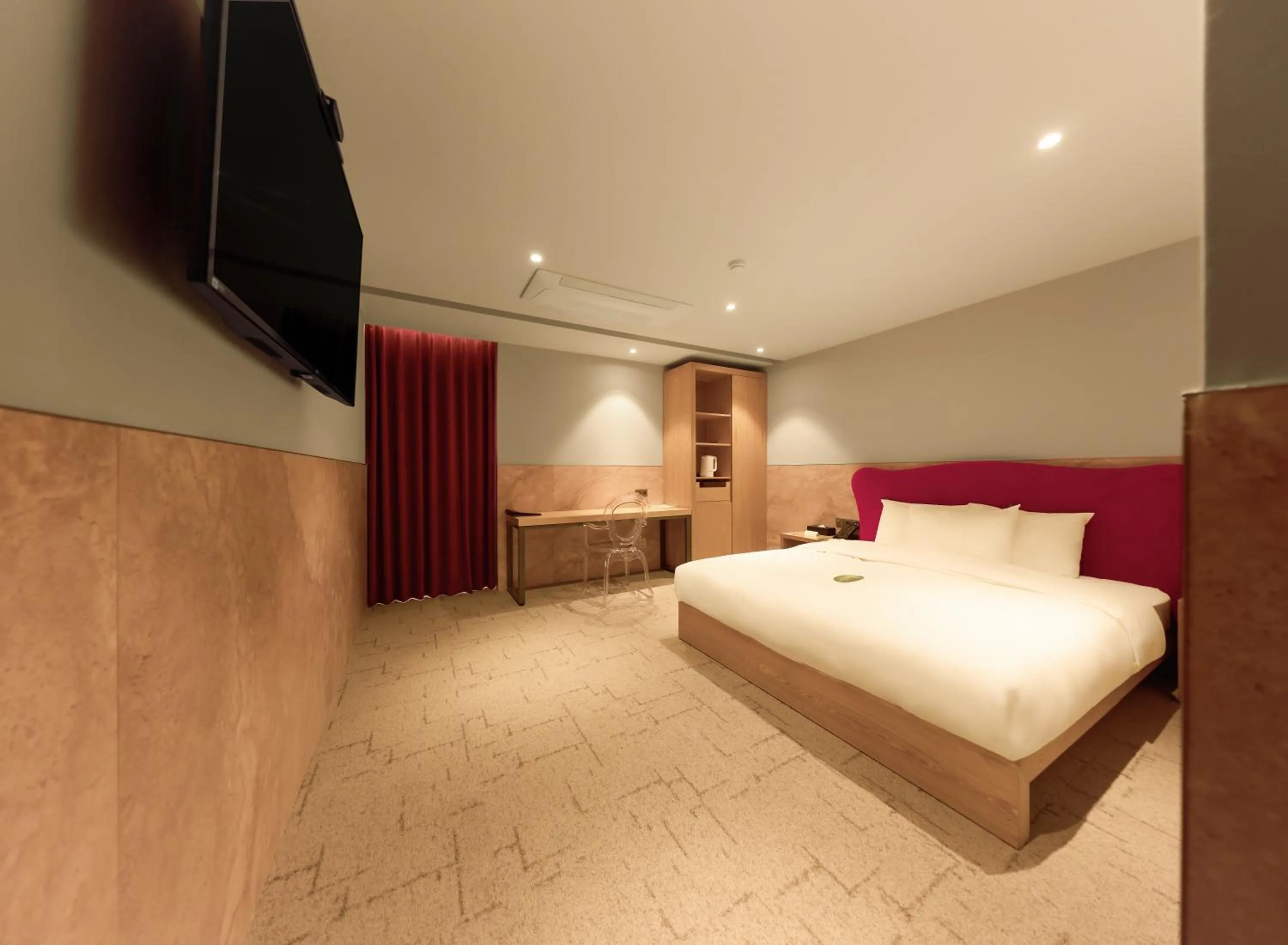 Bedroom, Bed in Capace Hotel Gangnam