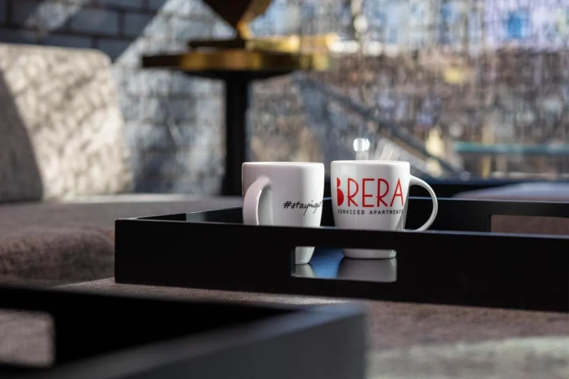 Lobby or reception in Brera Serviced Apartments Munich Schwabing