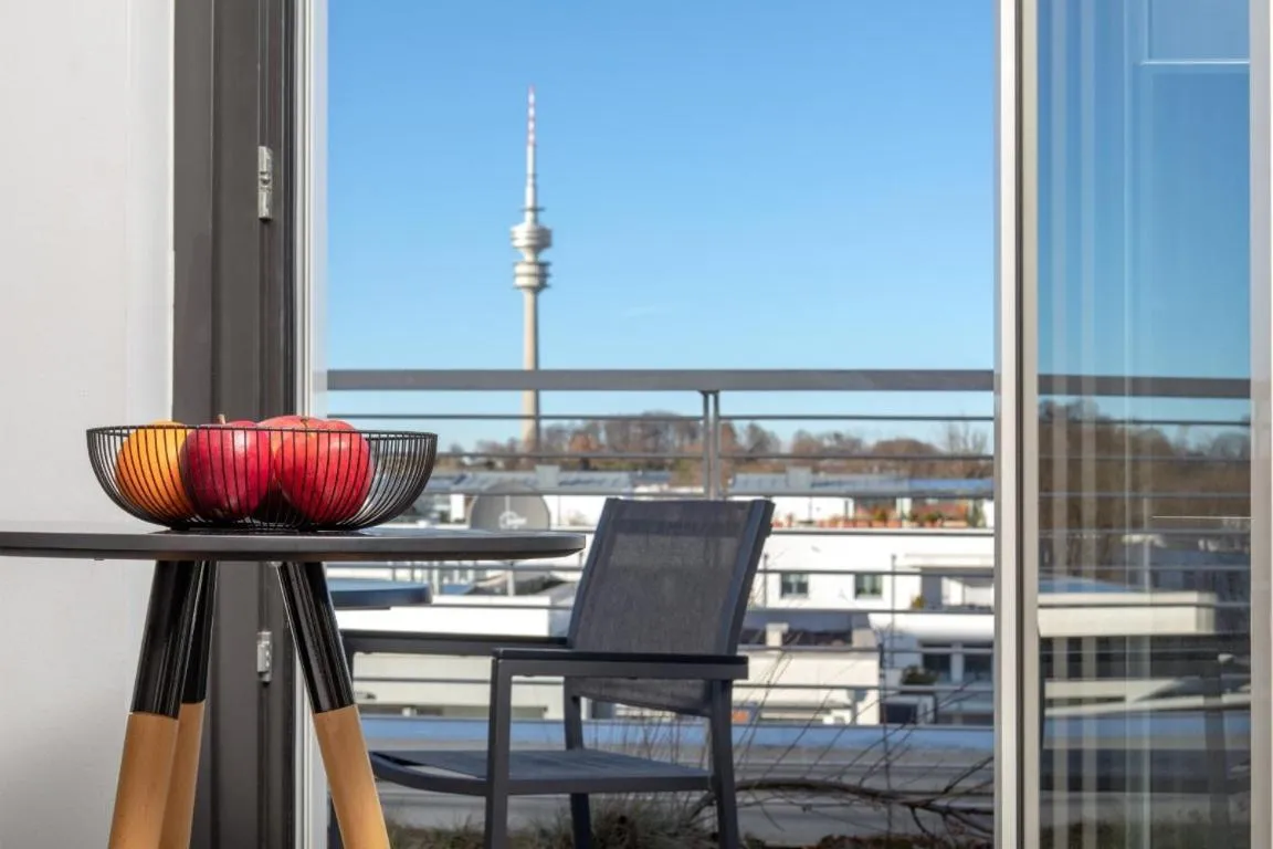 View (from property/room) in Brera Serviced Apartments Munich Schwabing