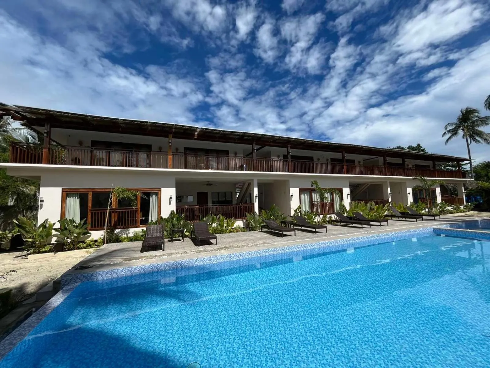 Swimming pool in Ferra Resort Siargao