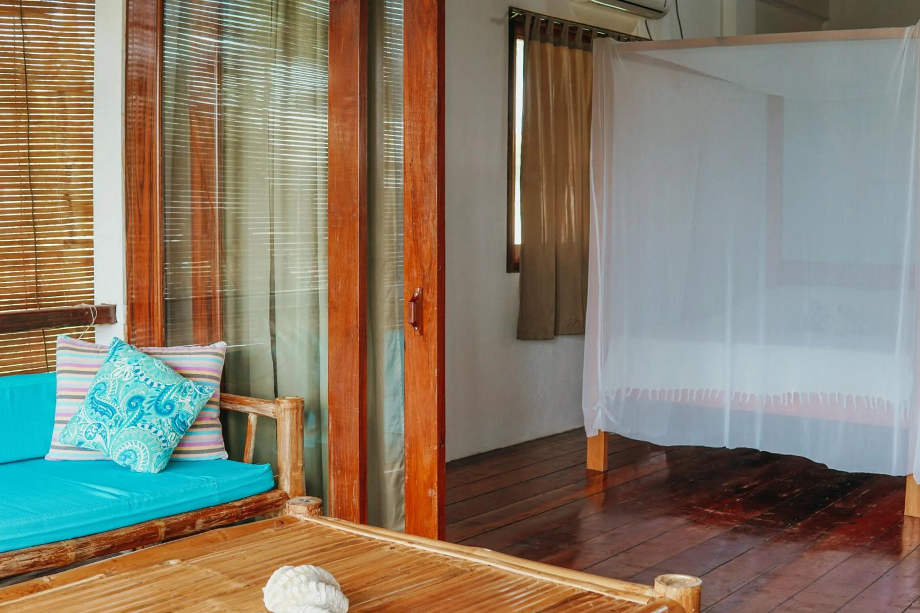 Balcony/Terrace, Bed in Ferra Resort Siargao
