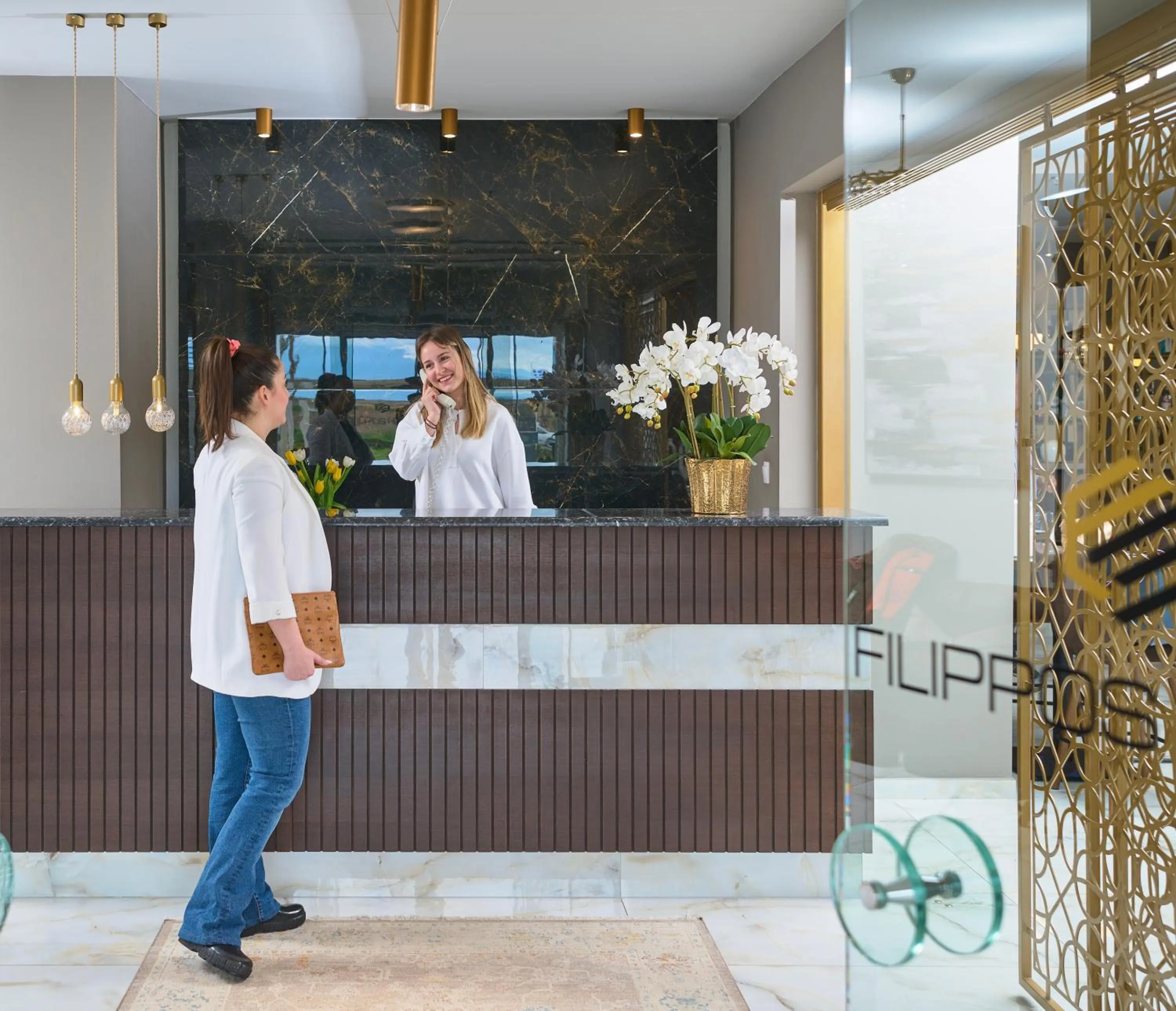 Staff in Filippos Hotel