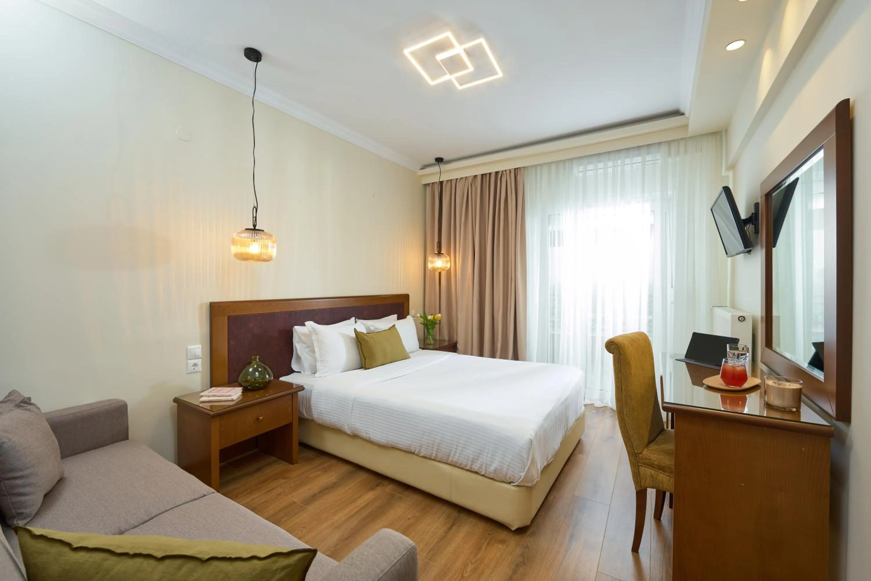 Photo of the whole room, Bed in Filippos Hotel