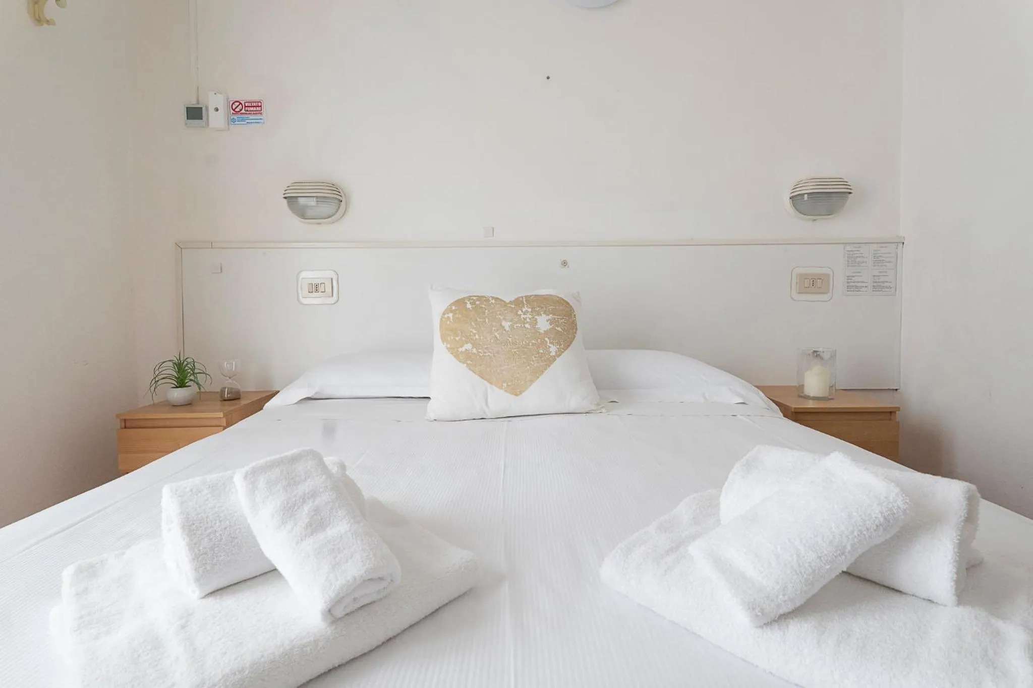 Bed in Hotel Le Vele