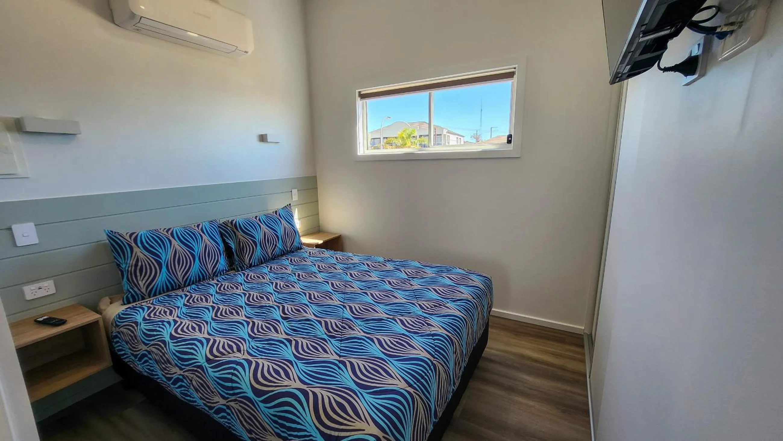 Bed in Moonta Bay Holiday Park