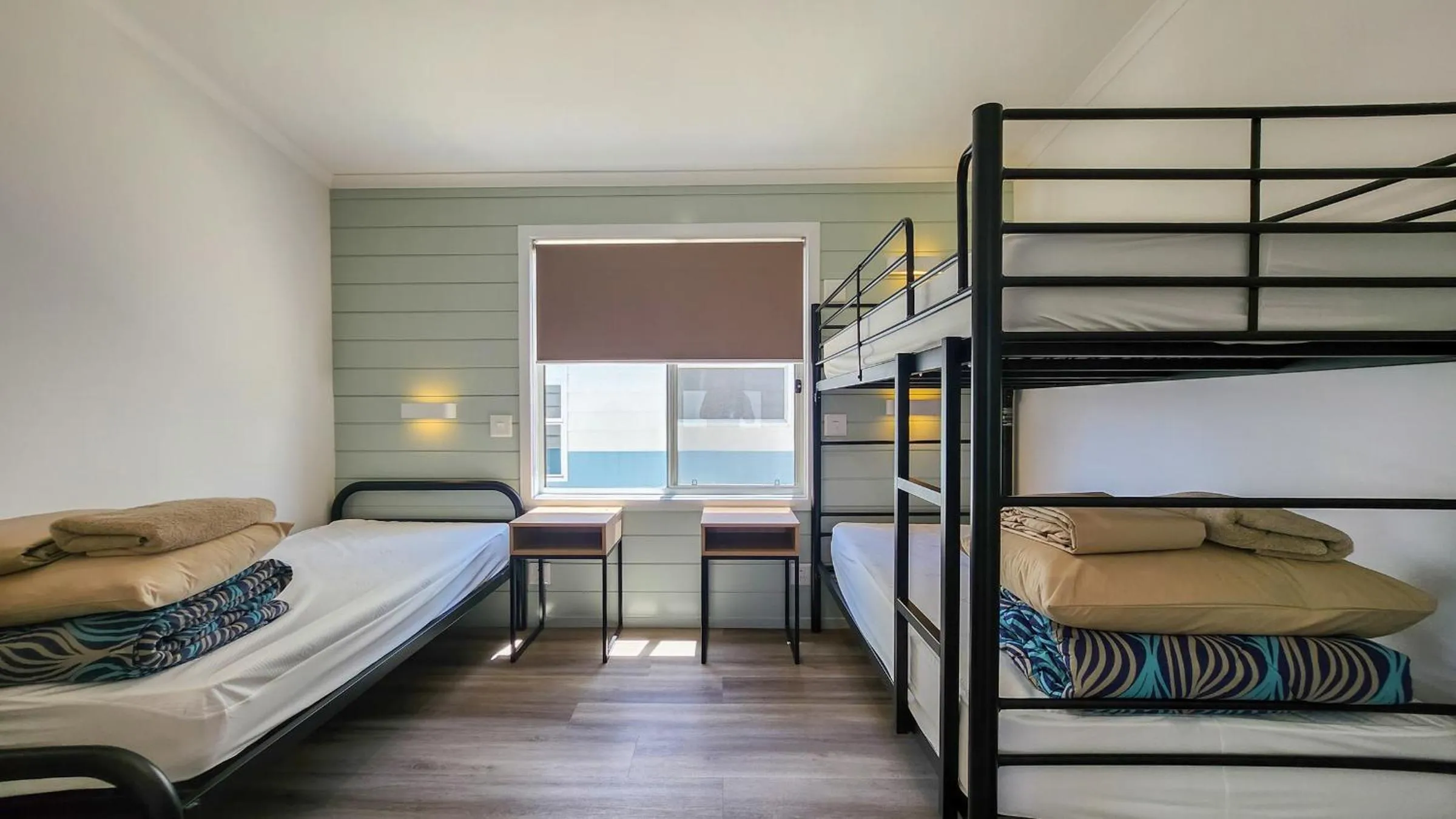 Bed in Moonta Bay Holiday Park