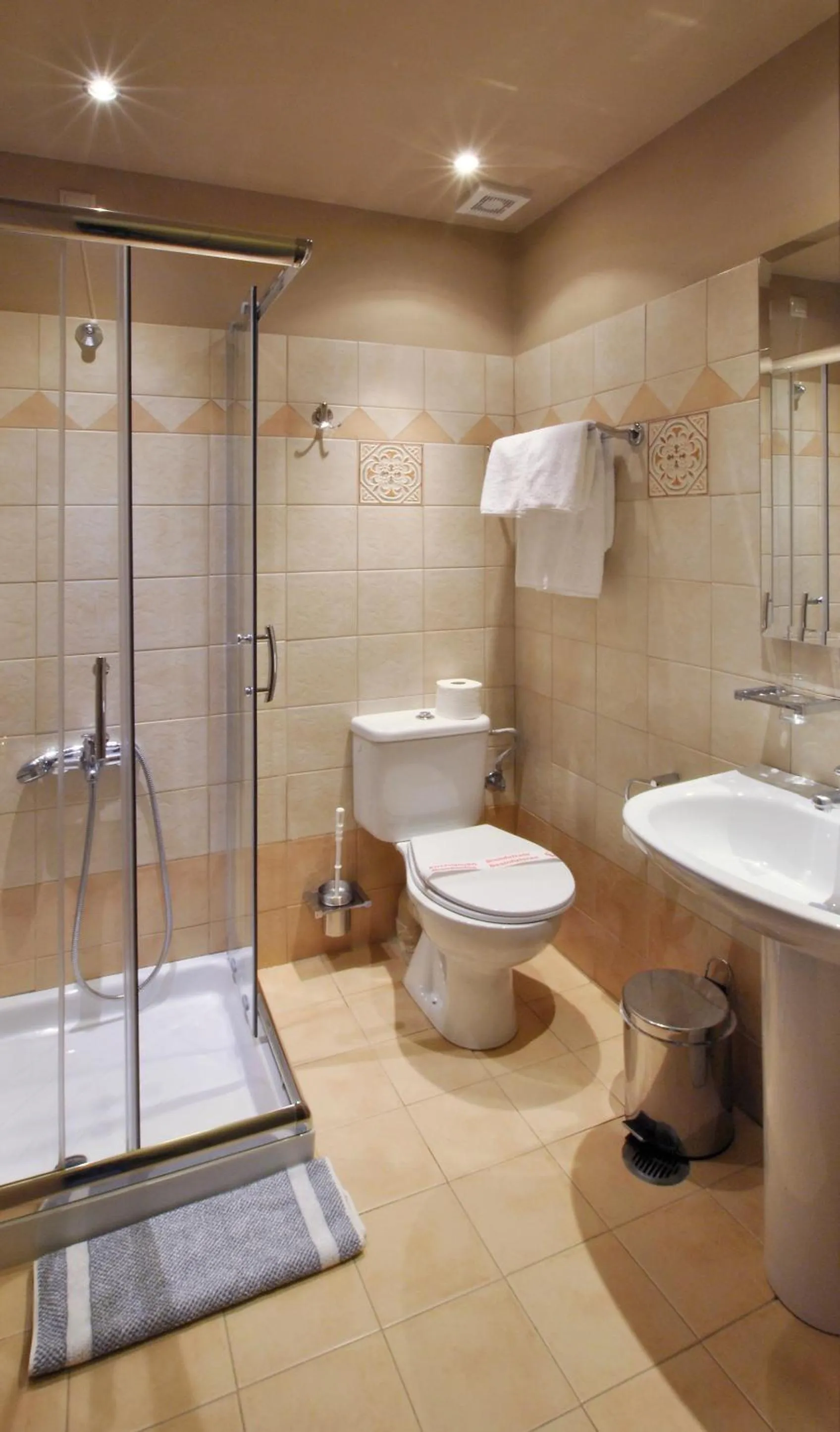 Toilet in Kentrikon Hotel