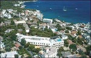 Bird's eye view in Galini Hotel