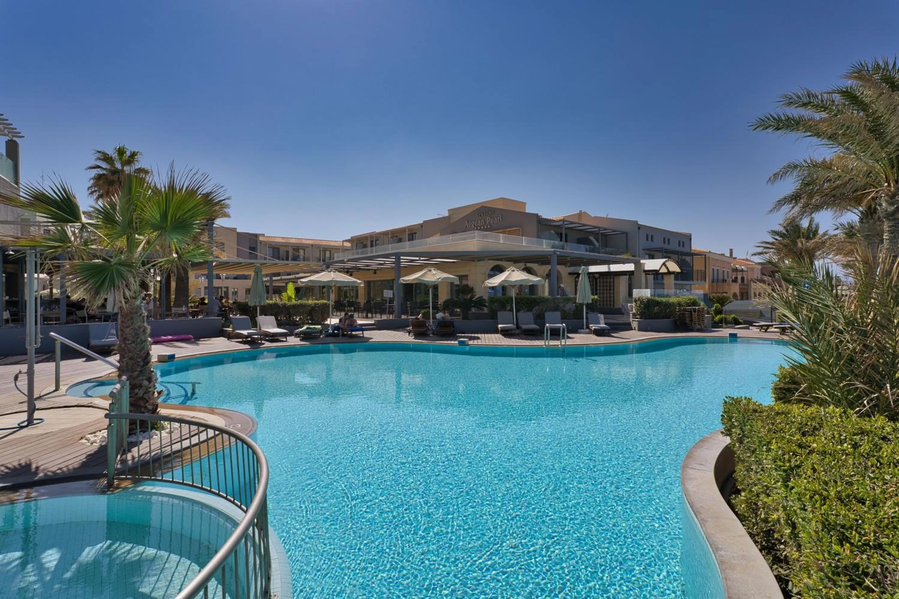 Swimming pool in Aegean Pearl