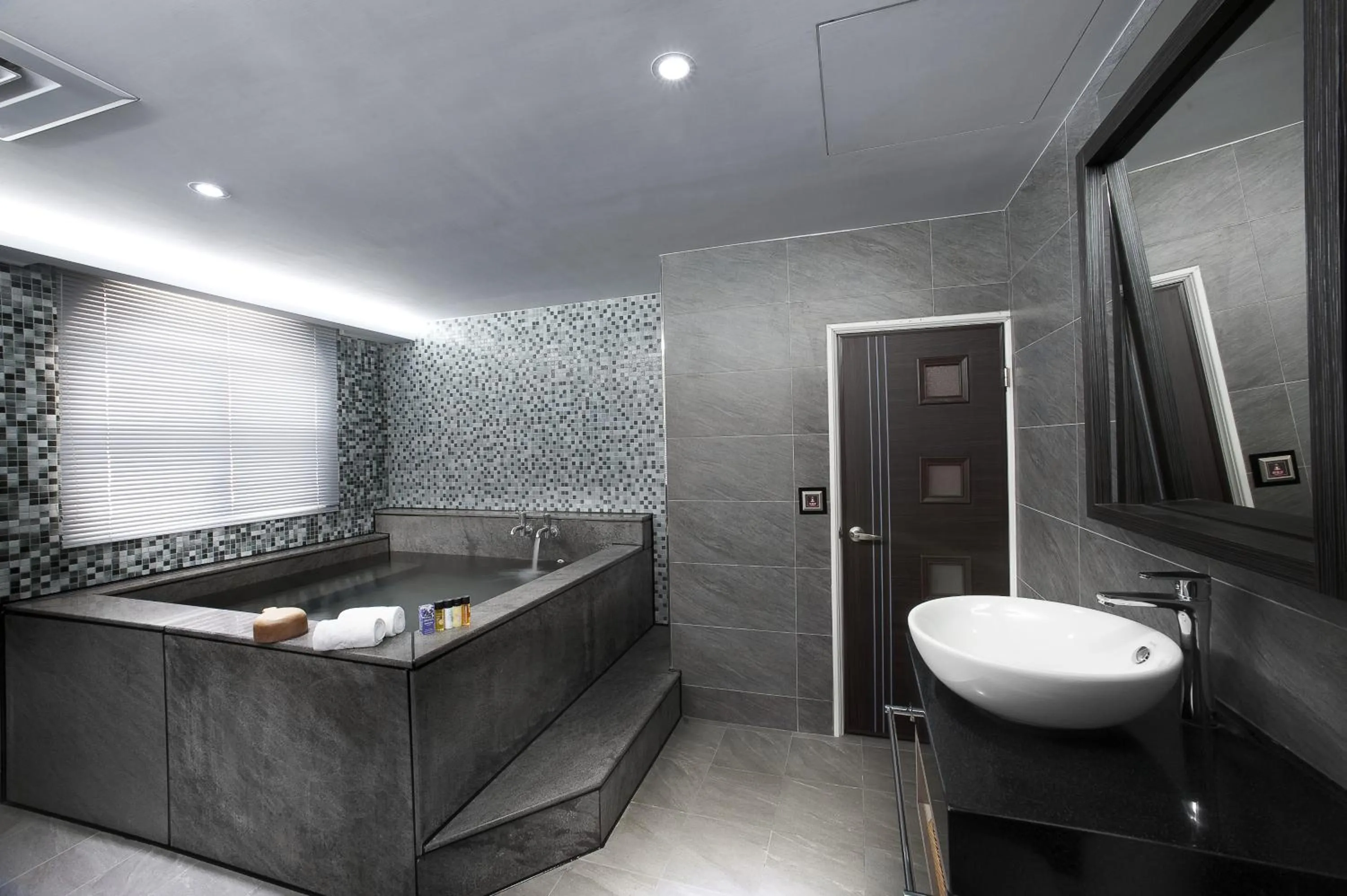 Bathroom in One Fukun Hotel