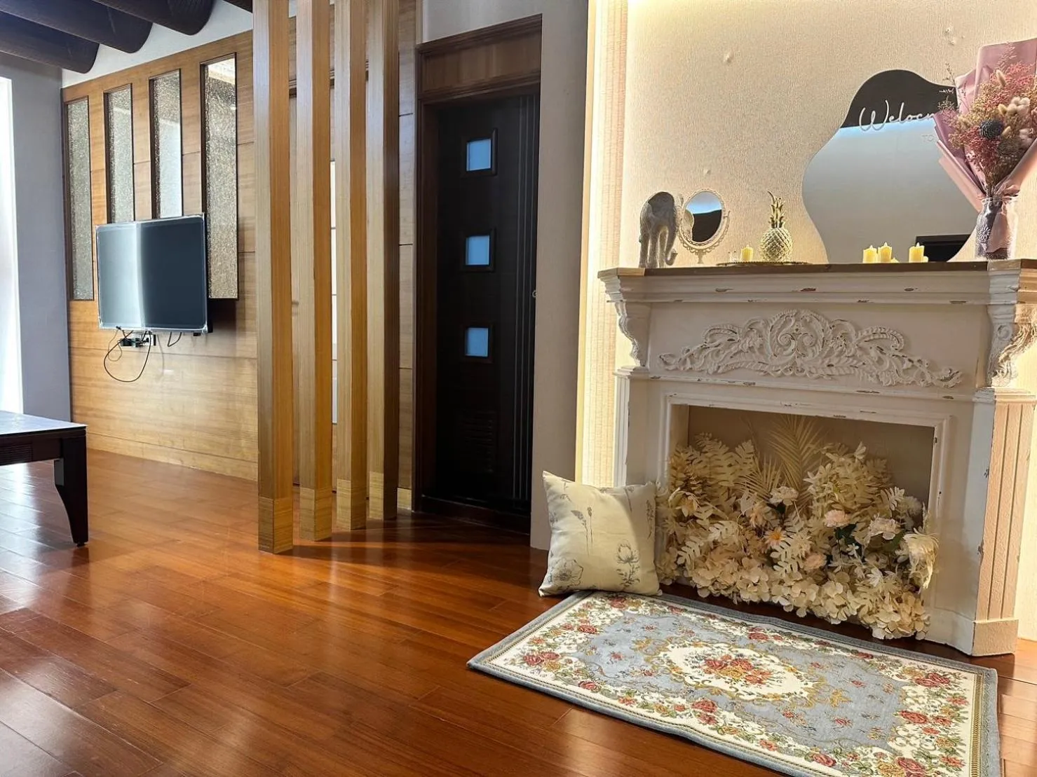 Living room in One Fukun Hotel