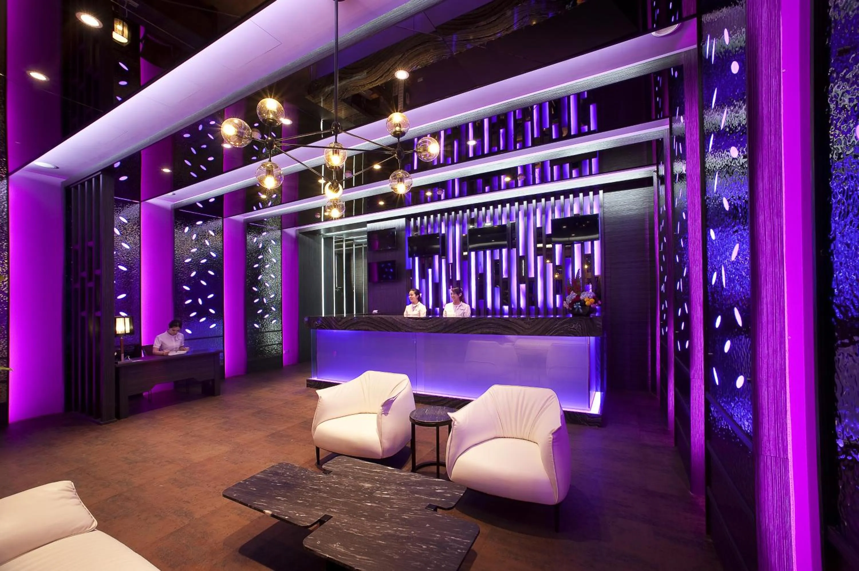 Lobby or reception in One Fukun Hotel