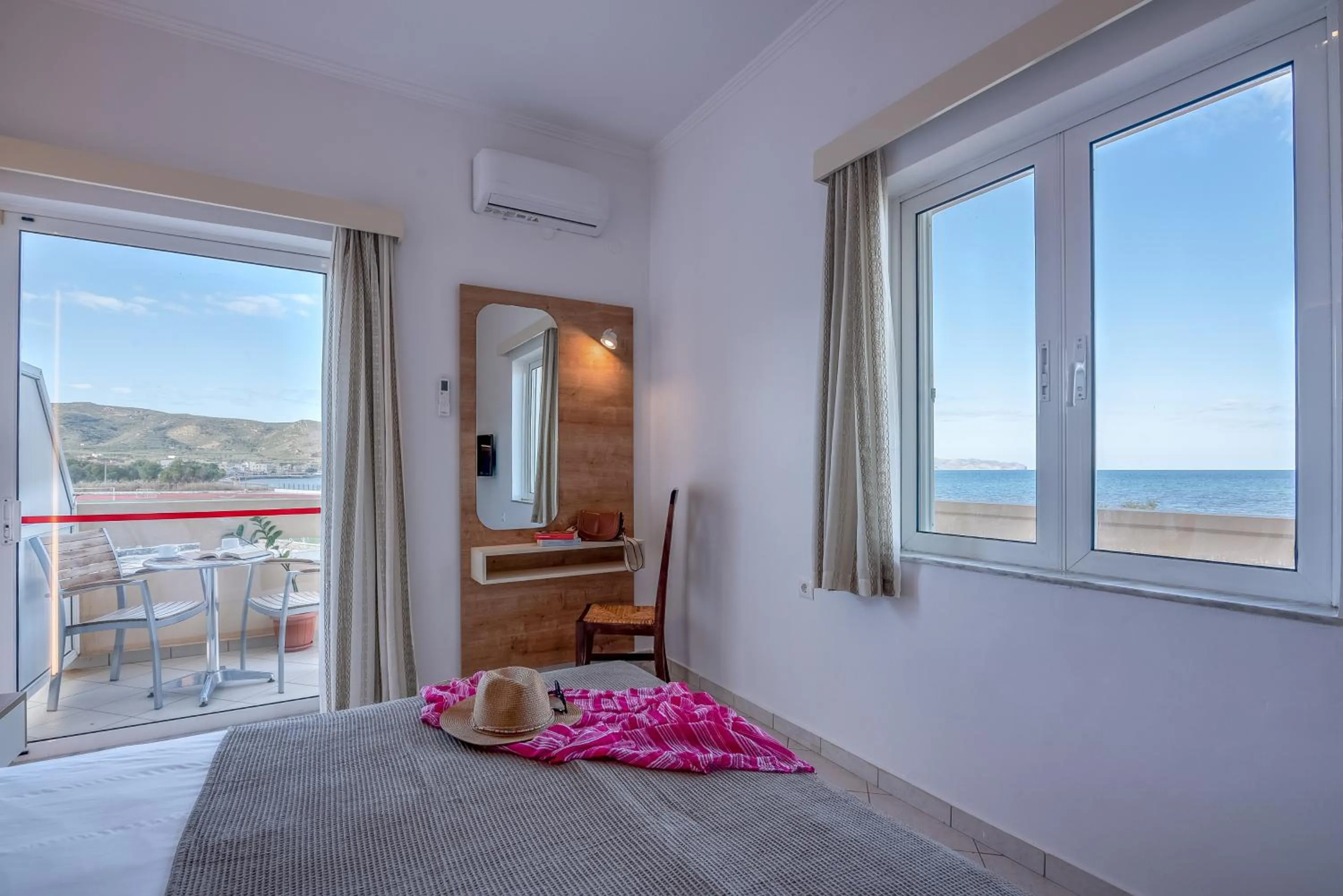 Double Room with Sea View in Galini Beach Hotel