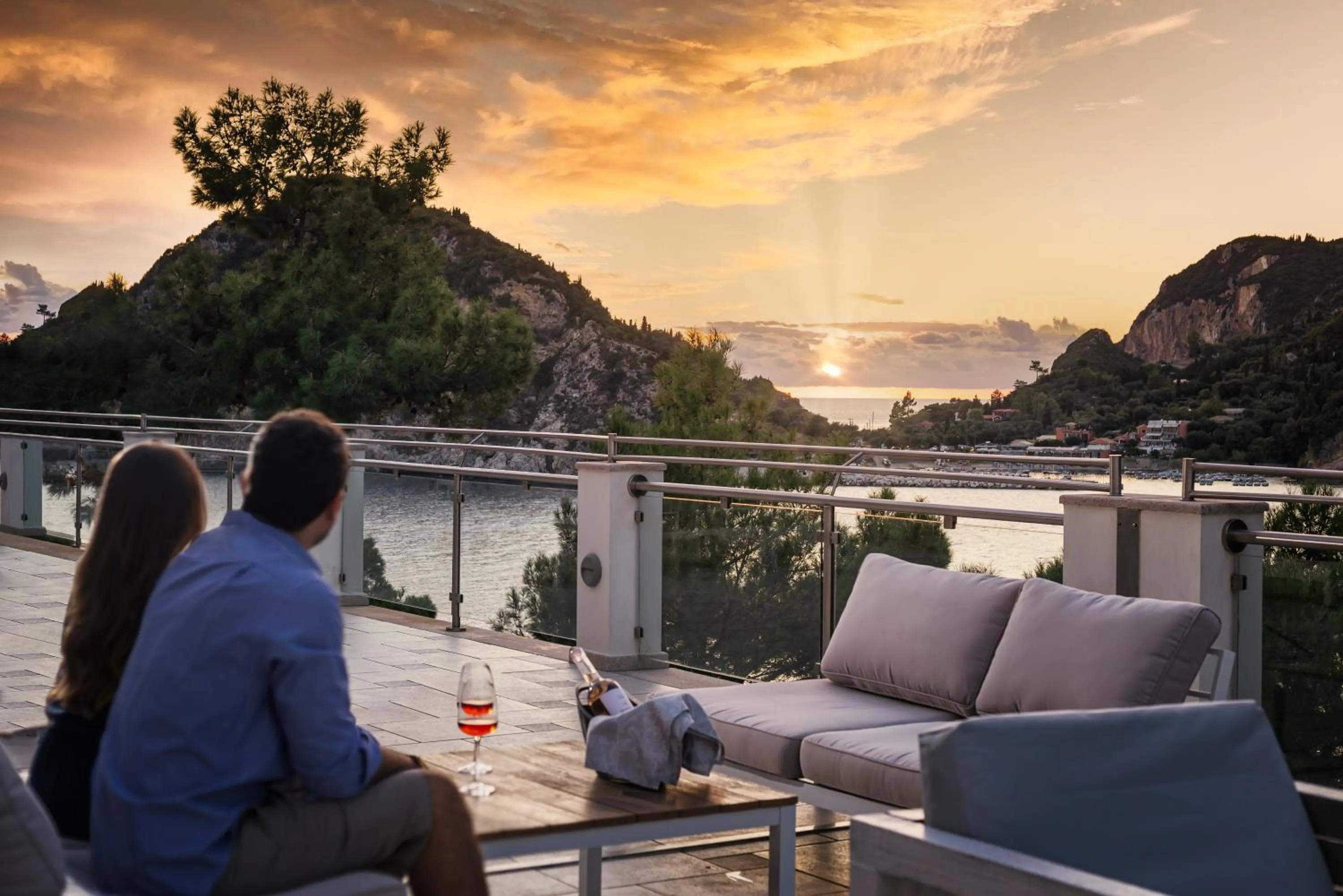 Balcony/Terrace in Akrotiri Beach Resort Hotel - Adult Friendly