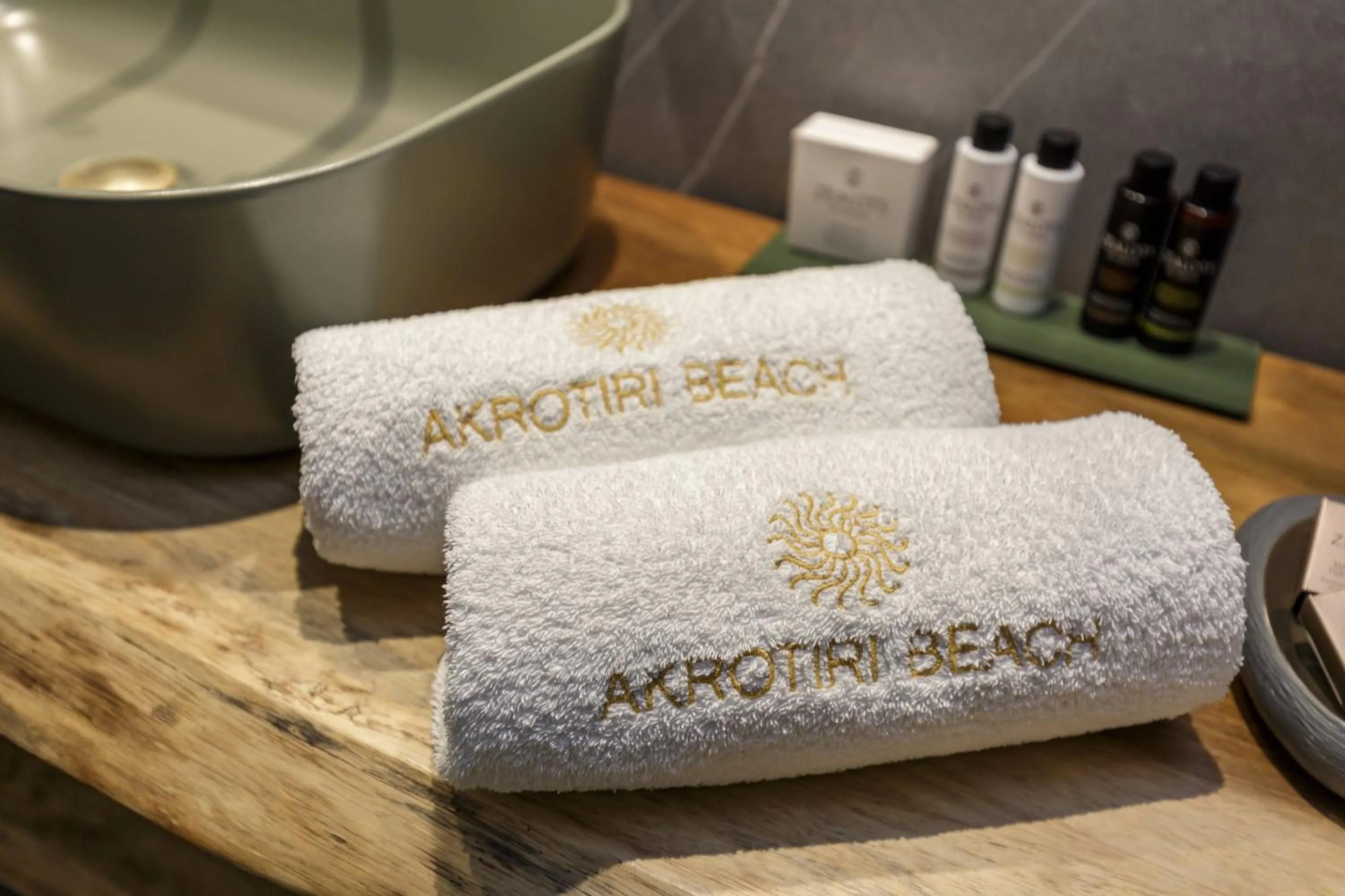 towels in Akrotiri Beach Resort Hotel - Adult Friendly