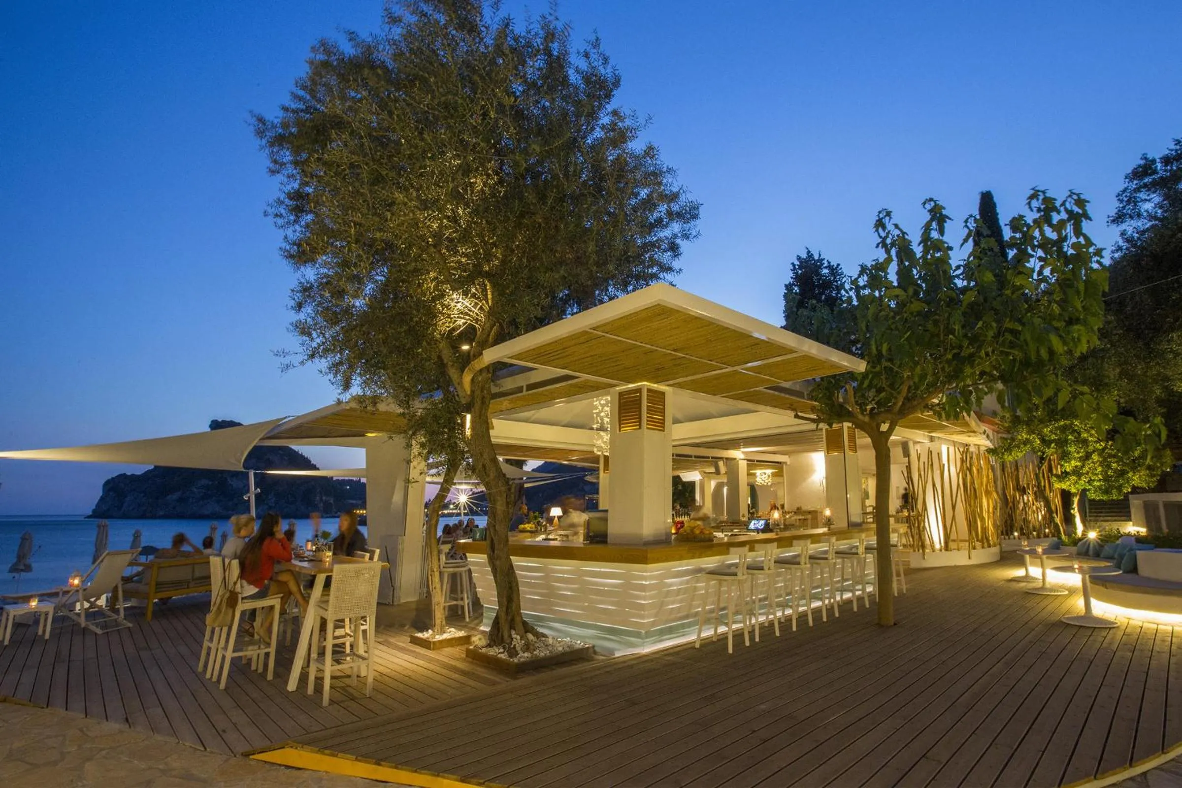 Restaurant/places to eat in Akrotiri Beach Resort Hotel - Adult Friendly