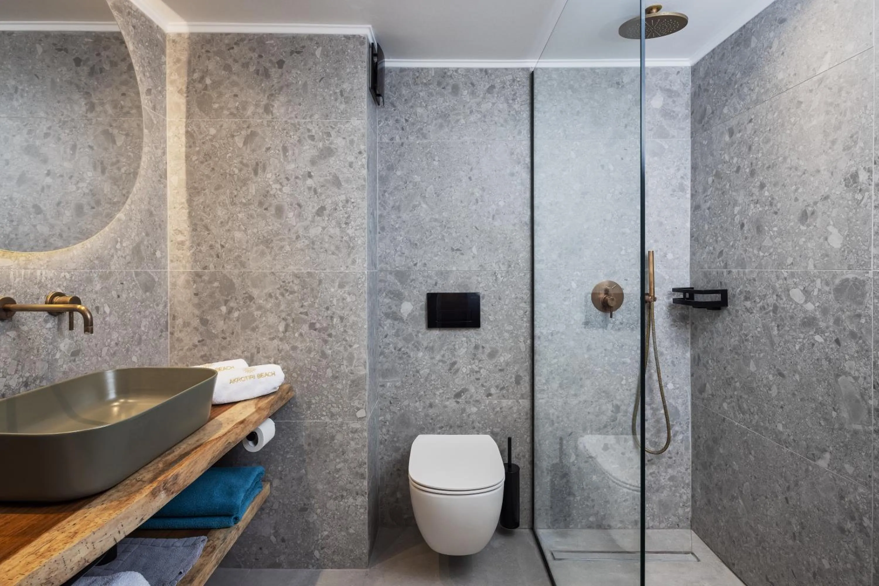 Bathroom in Akrotiri Beach Resort Hotel - Adult Friendly