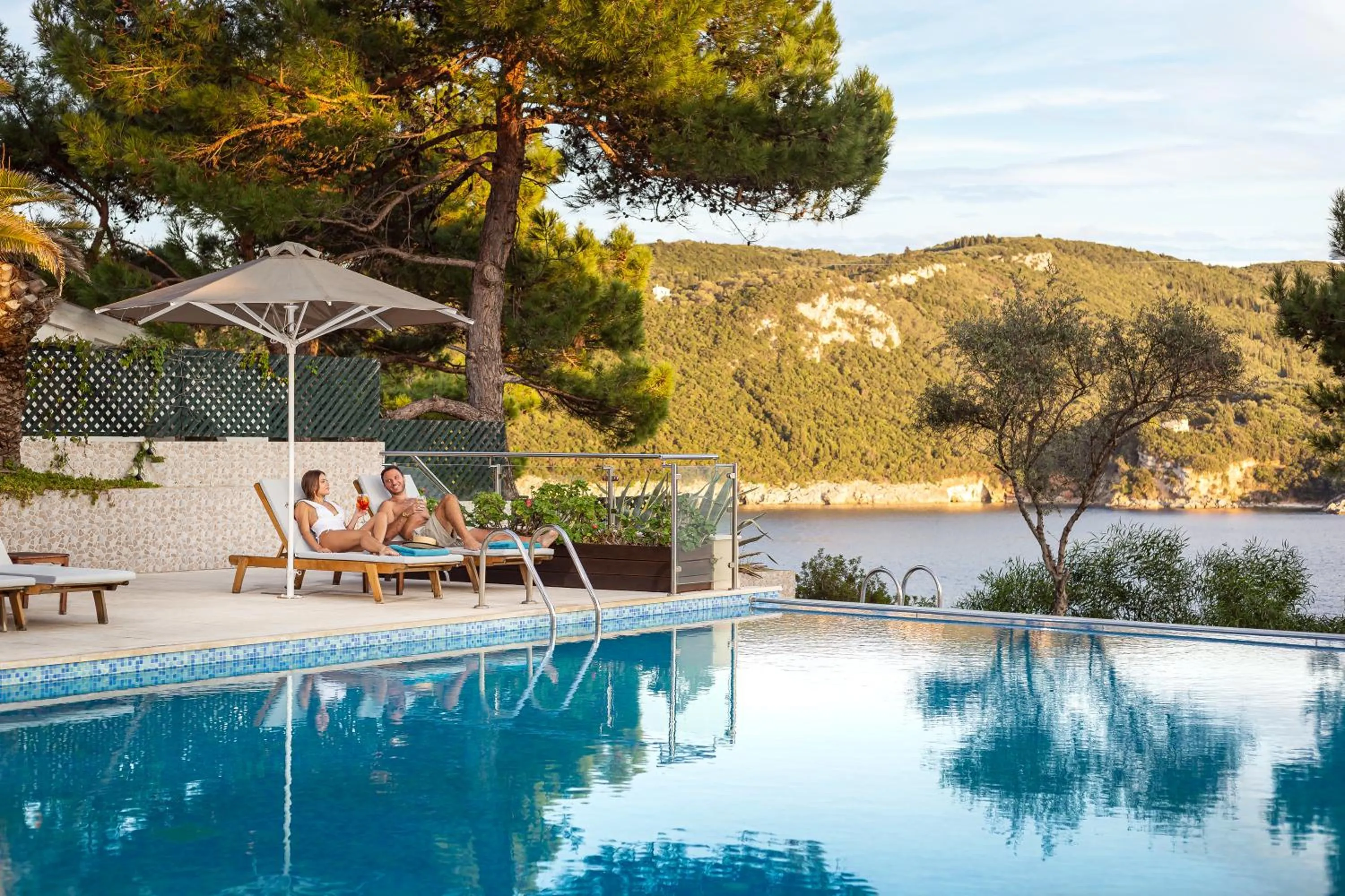 Swimming pool in Akrotiri Beach Resort Hotel - Adult Friendly