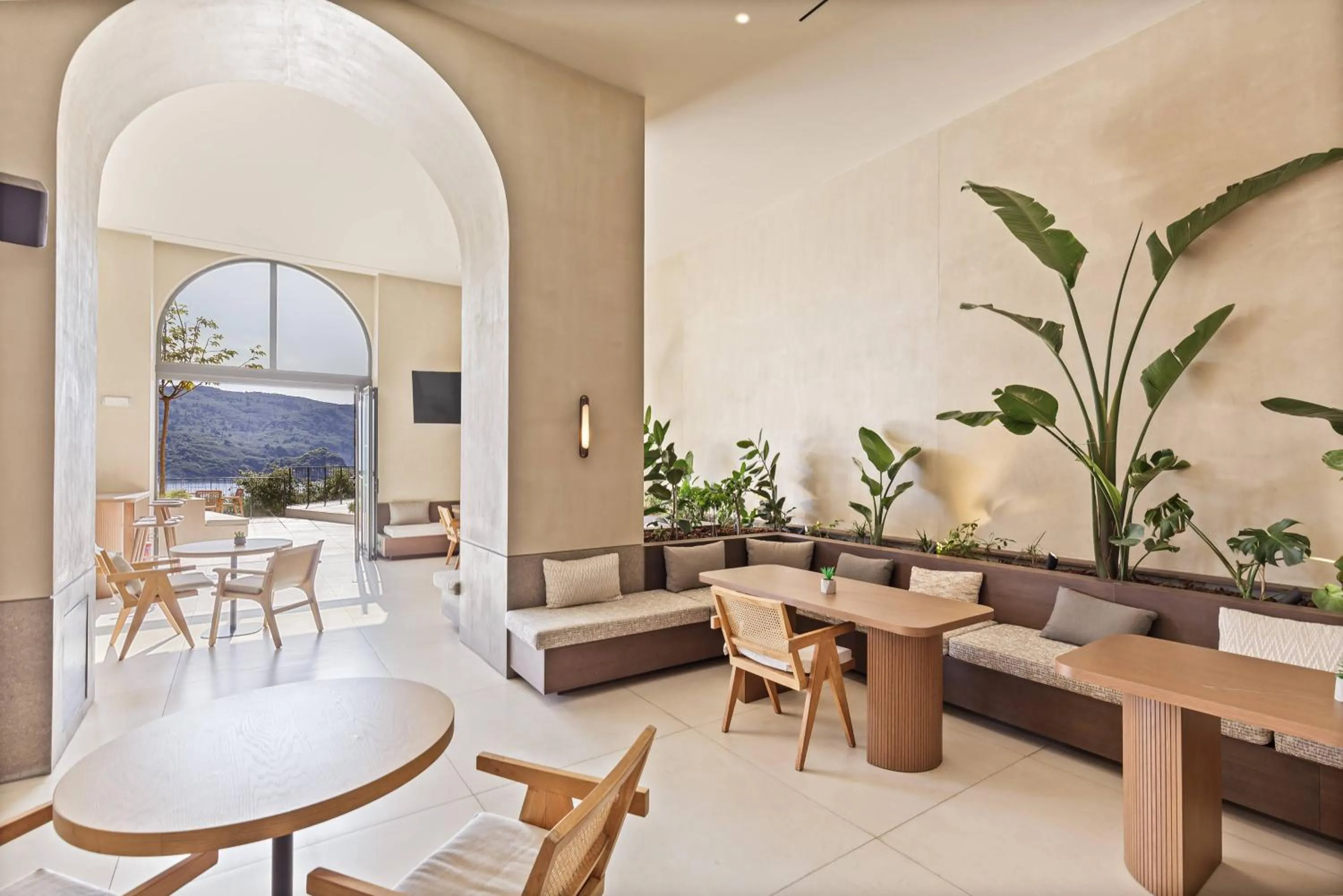 Lounge or bar in Akrotiri Beach Resort Hotel - Adult Friendly