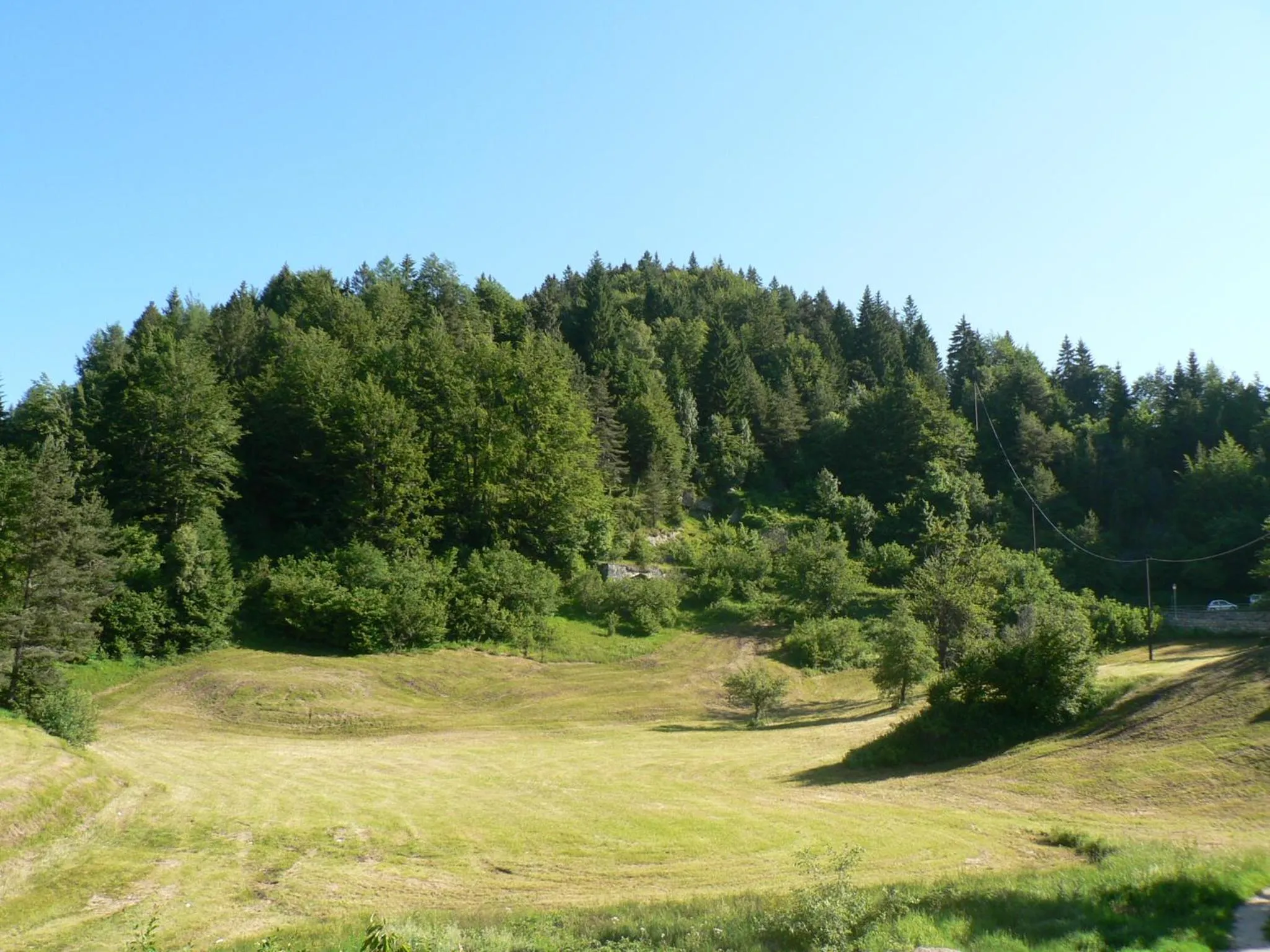 Mountain view in Garni Il Muretto