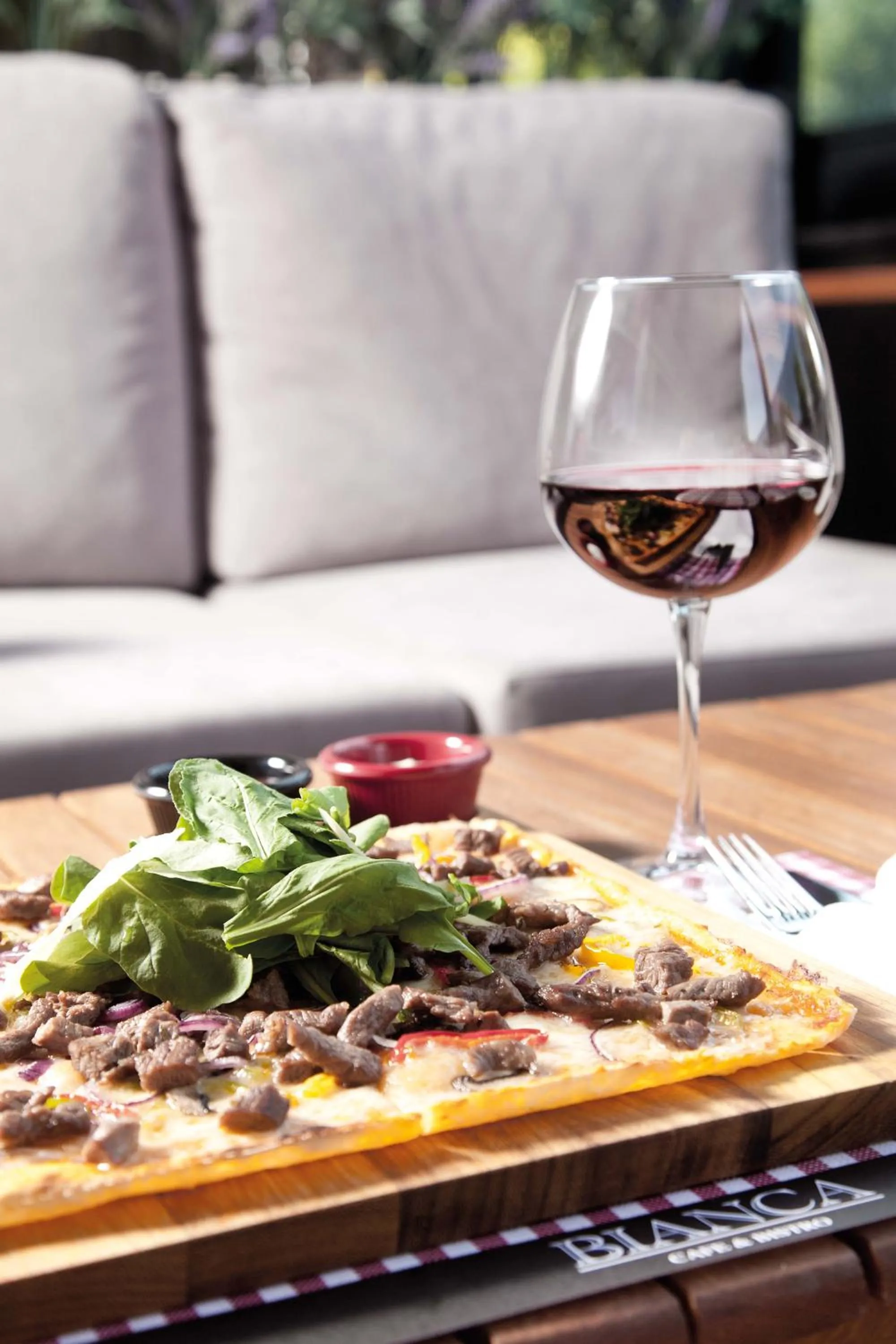 Food close-up in Casa Bianca Hotel