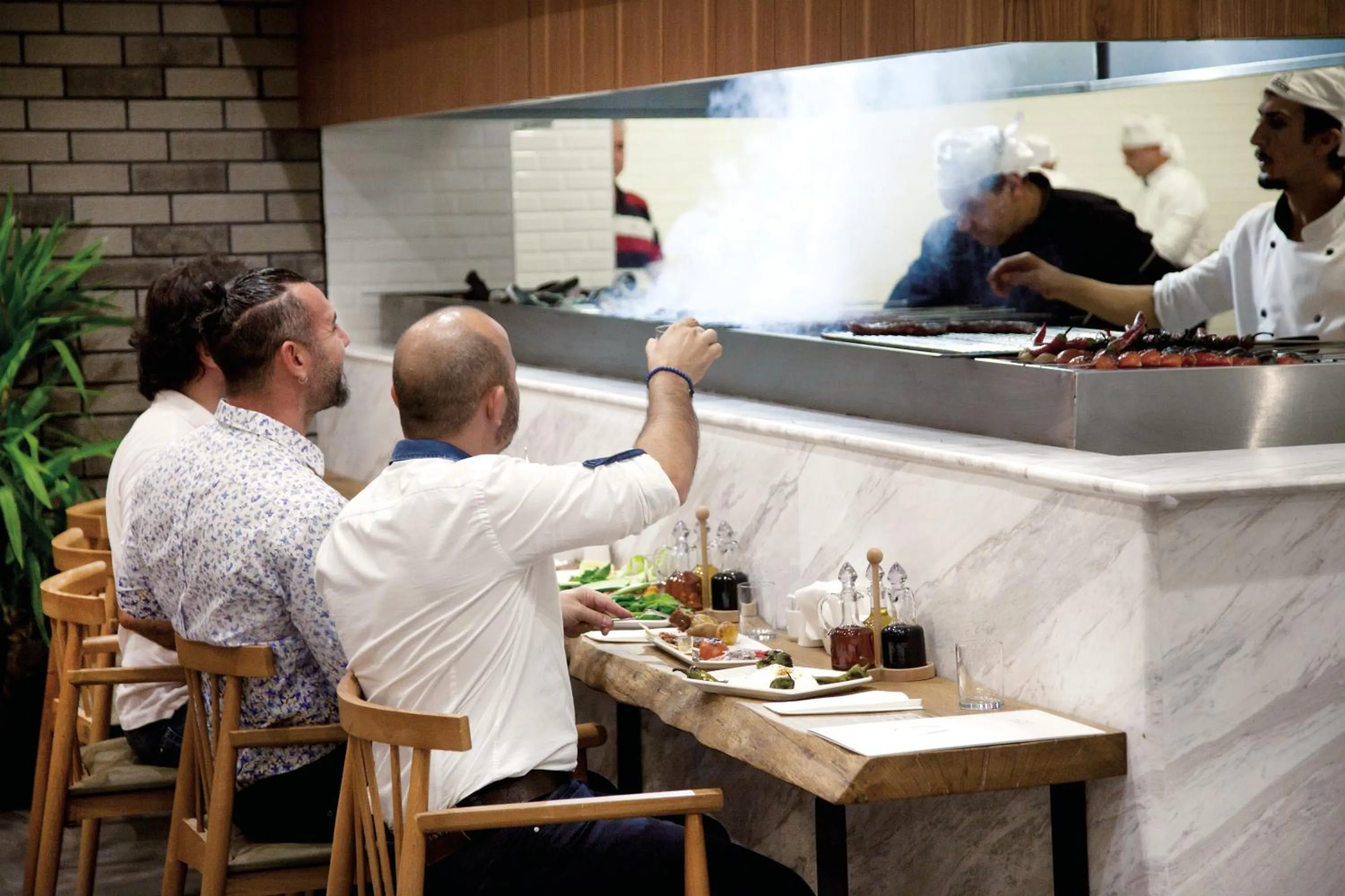 Food in Casa Bianca Hotel