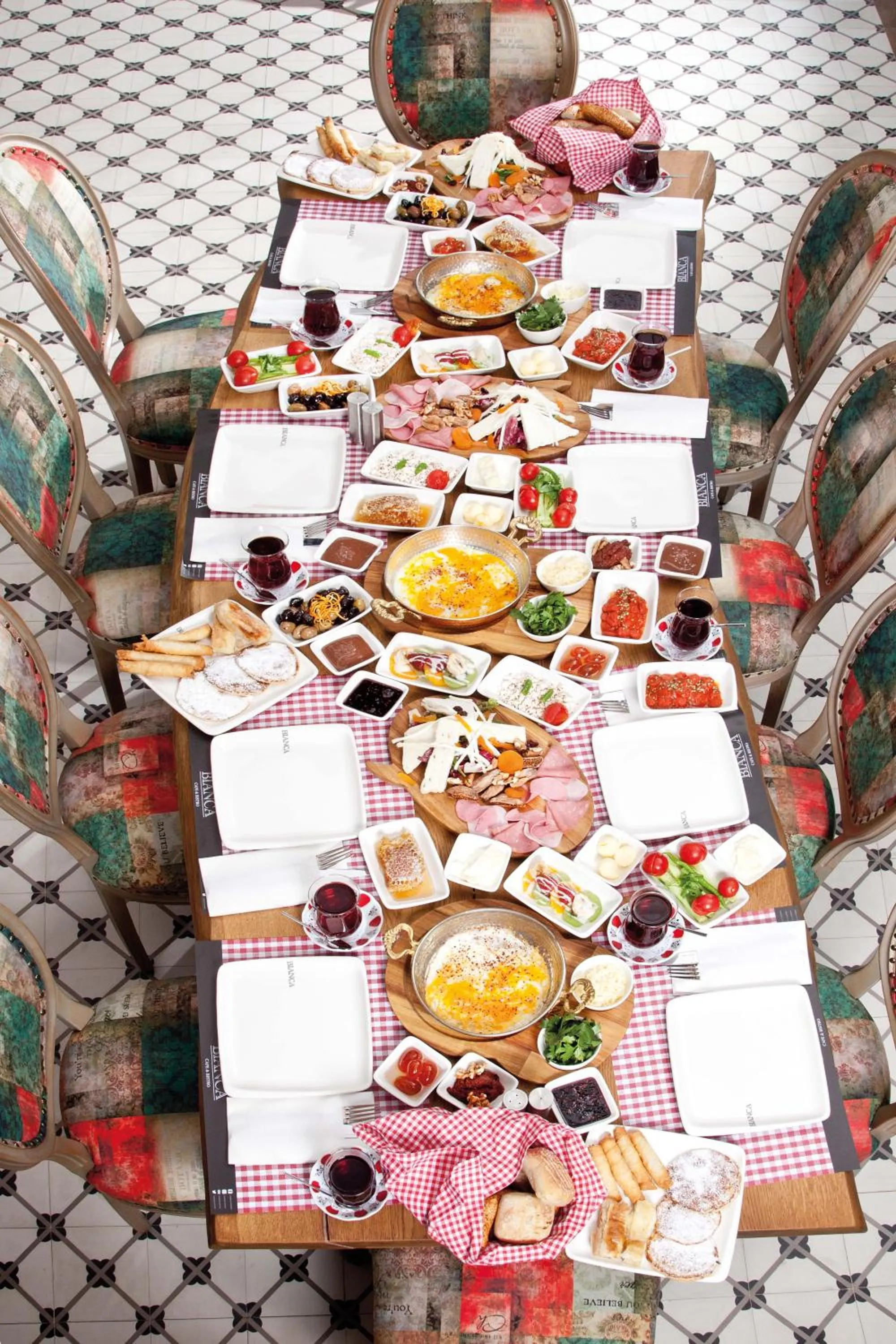 Breakfast in Casa Bianca Hotel