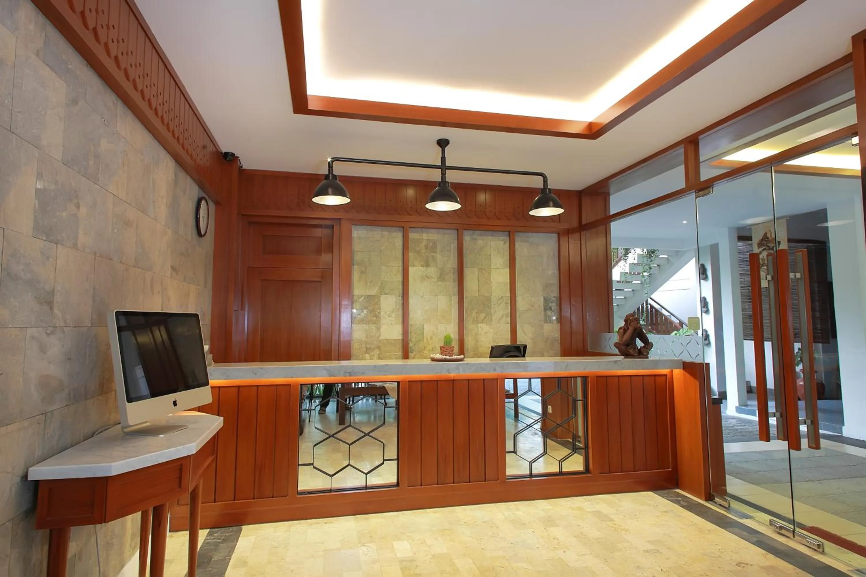 Lobby or reception in Paku Mas Hotel