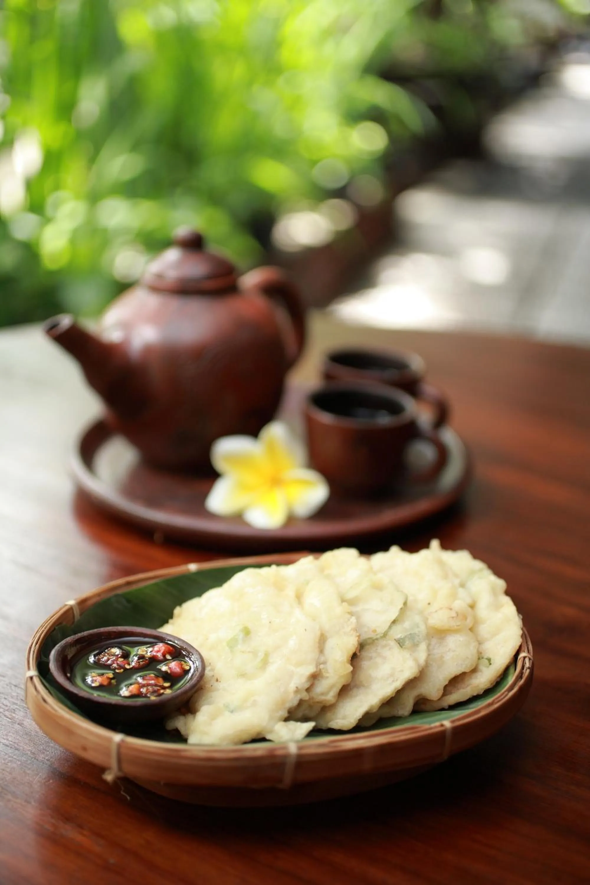 Food close-up in Paku Mas Hotel