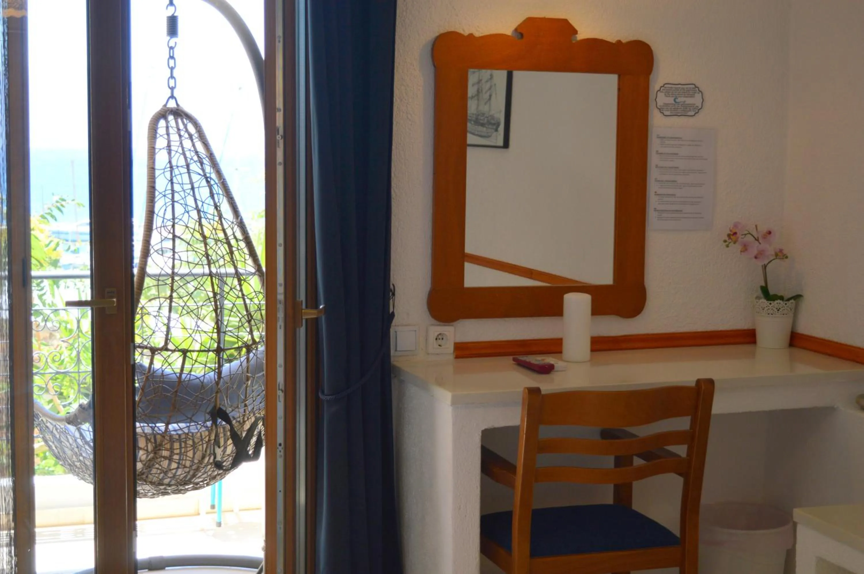 Balcony/Terrace in Mantraki Hotel Apartments