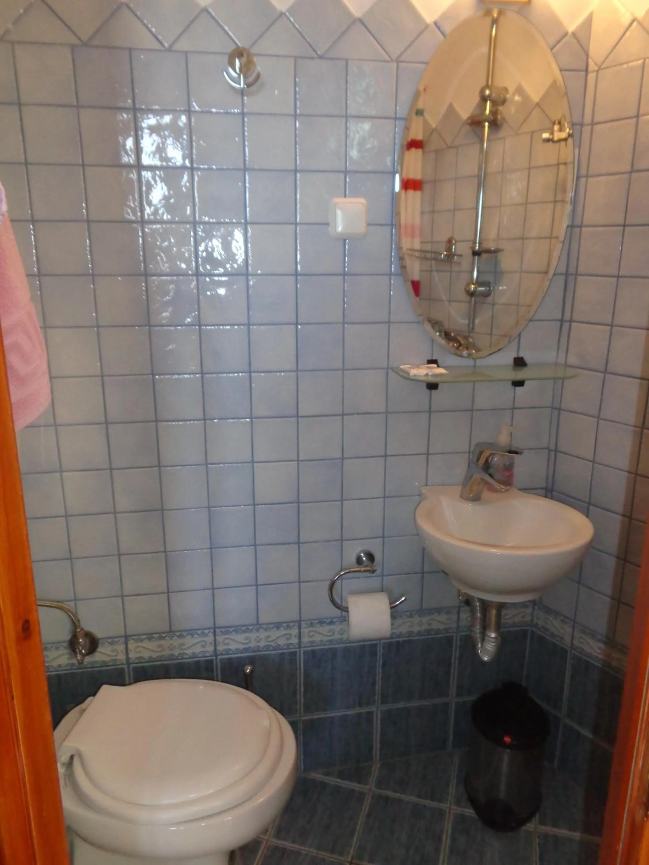 Toilet in Mantraki Hotel Apartments