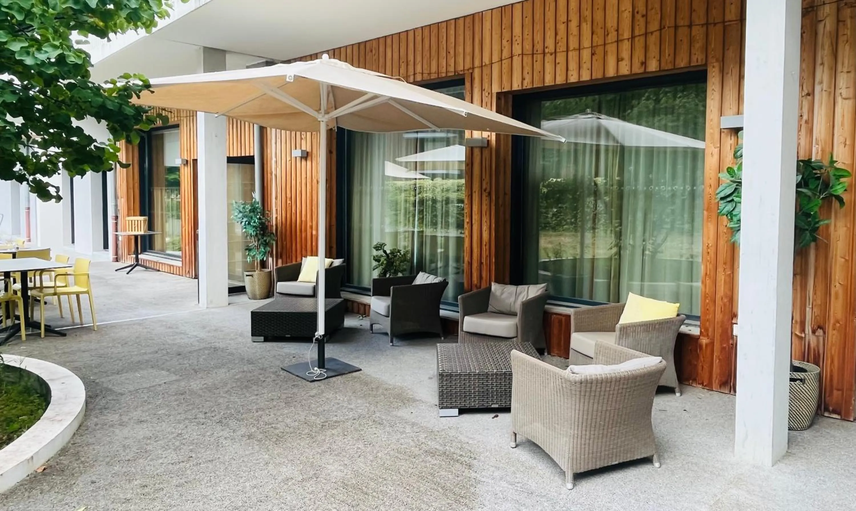 Patio in Domitys Le Millésime