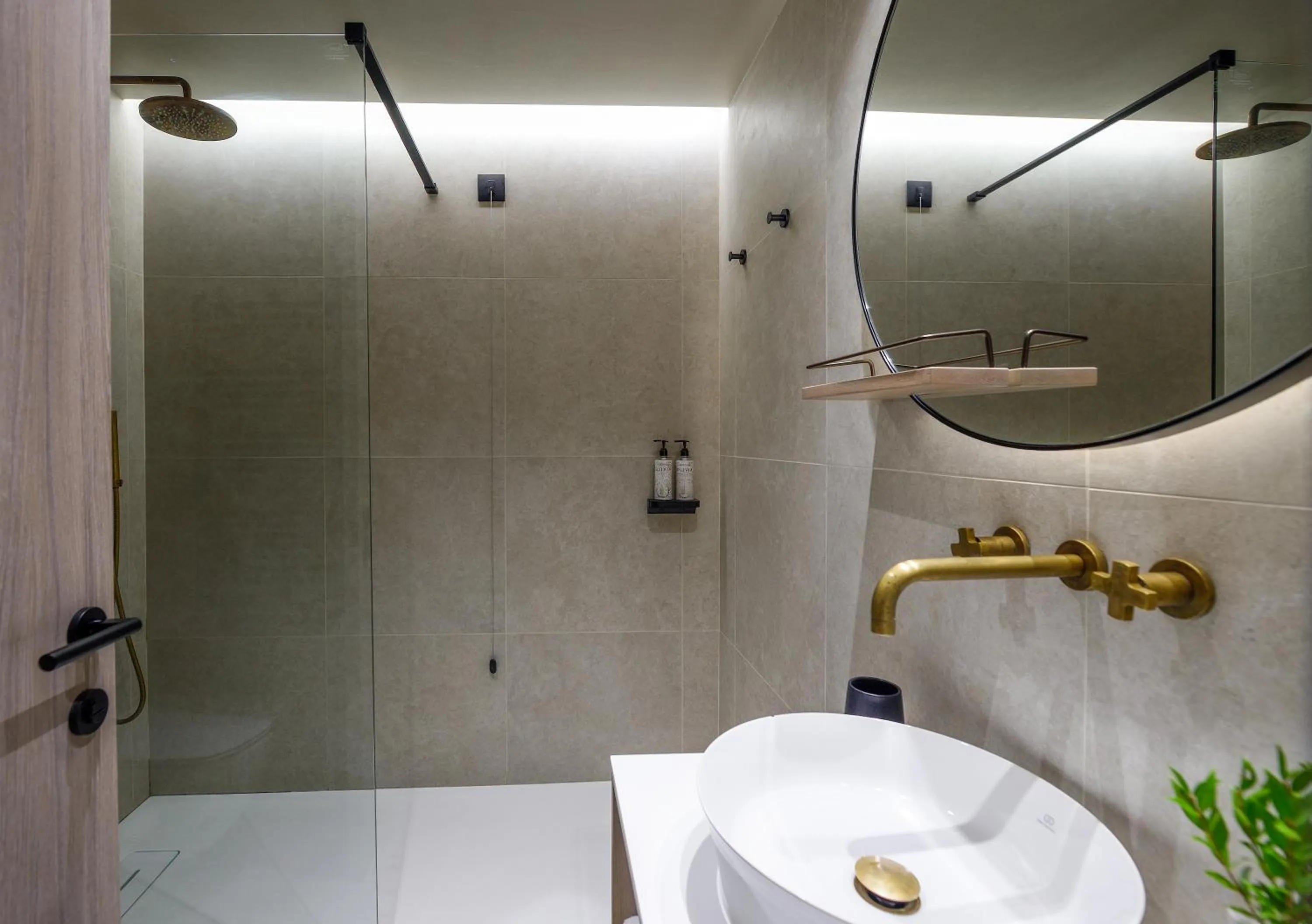 Bathroom in Arcadion Hotel