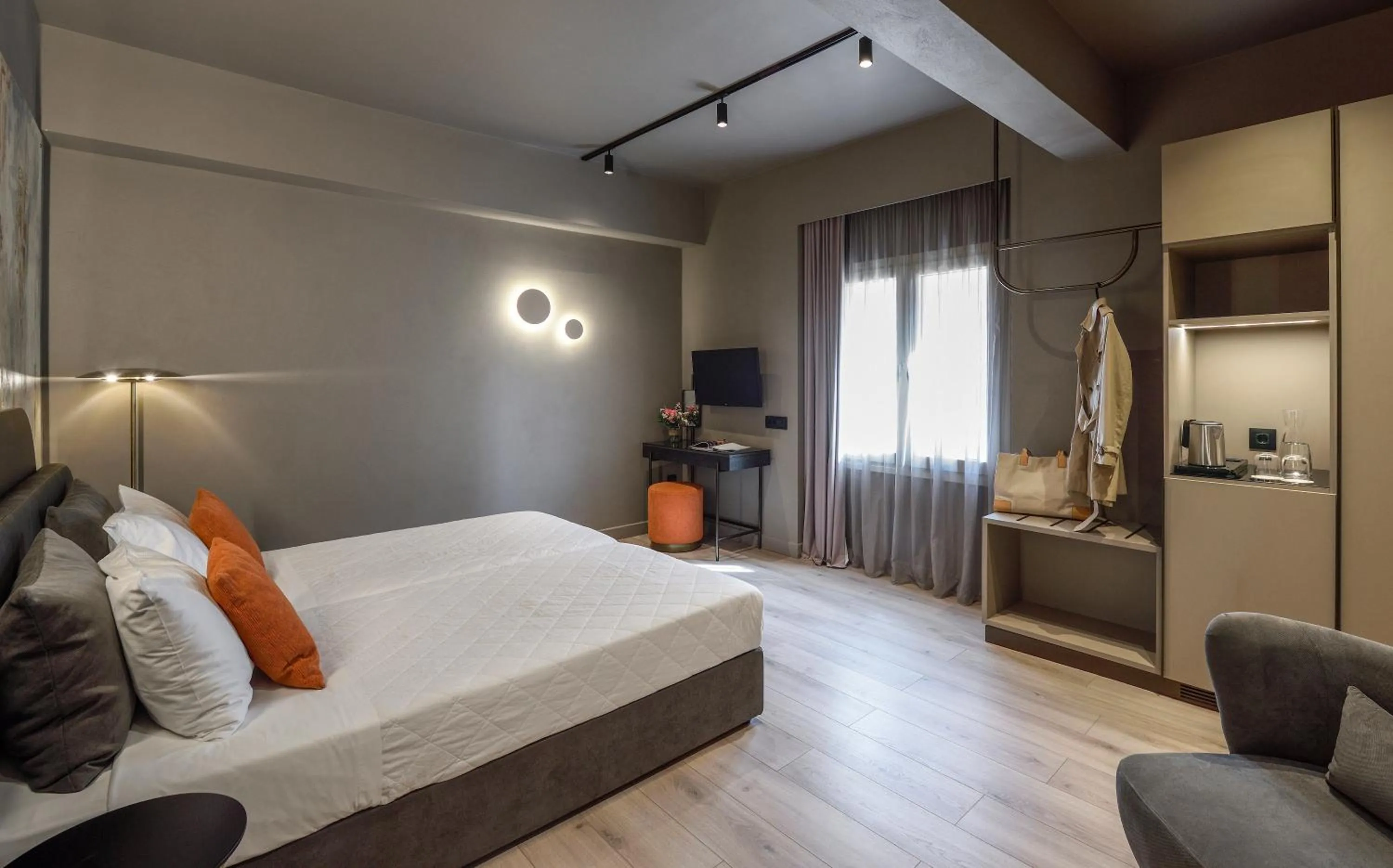 Bedroom, Bed in Arcadion Hotel