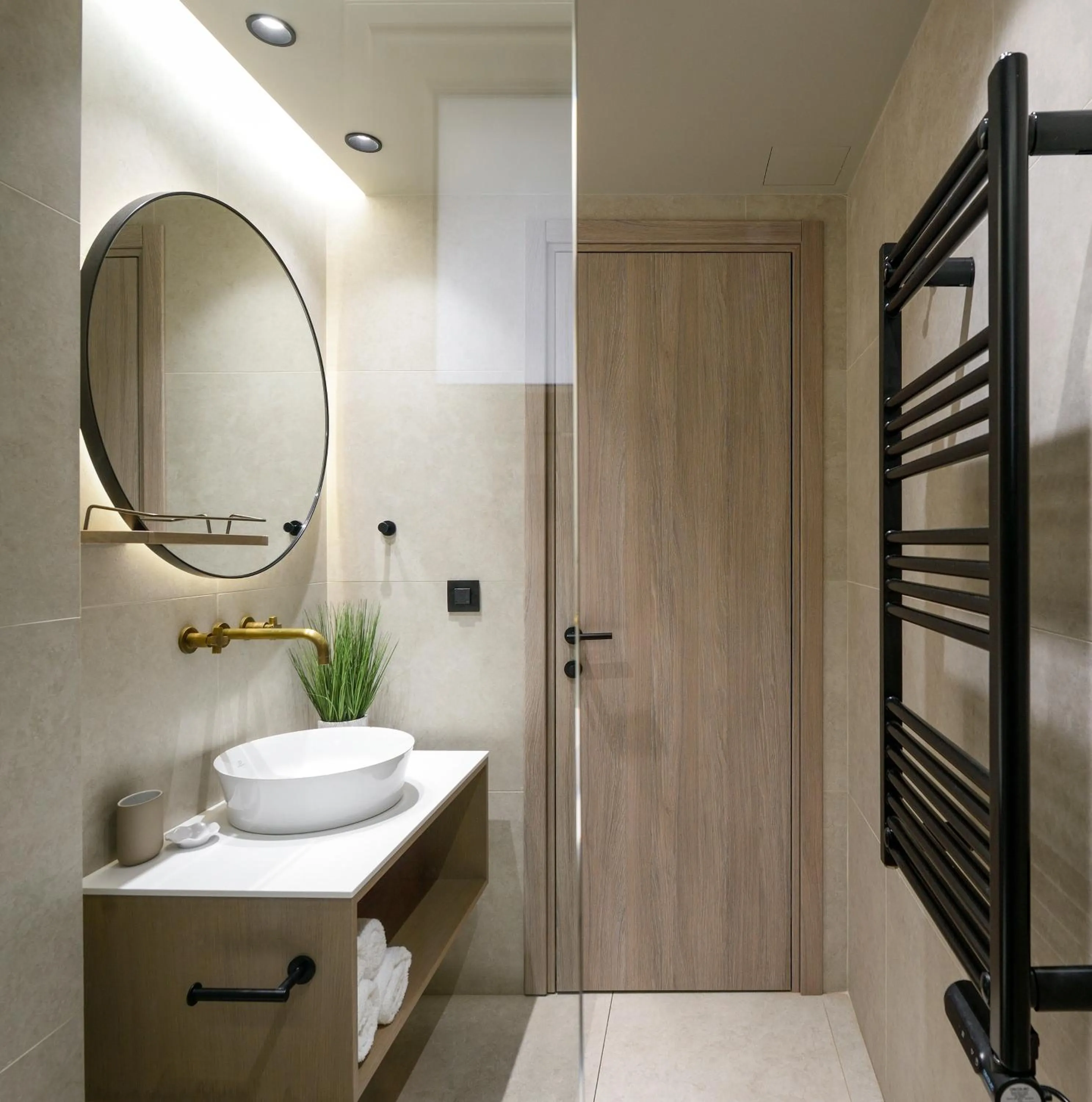 Bathroom in Arcadion Hotel