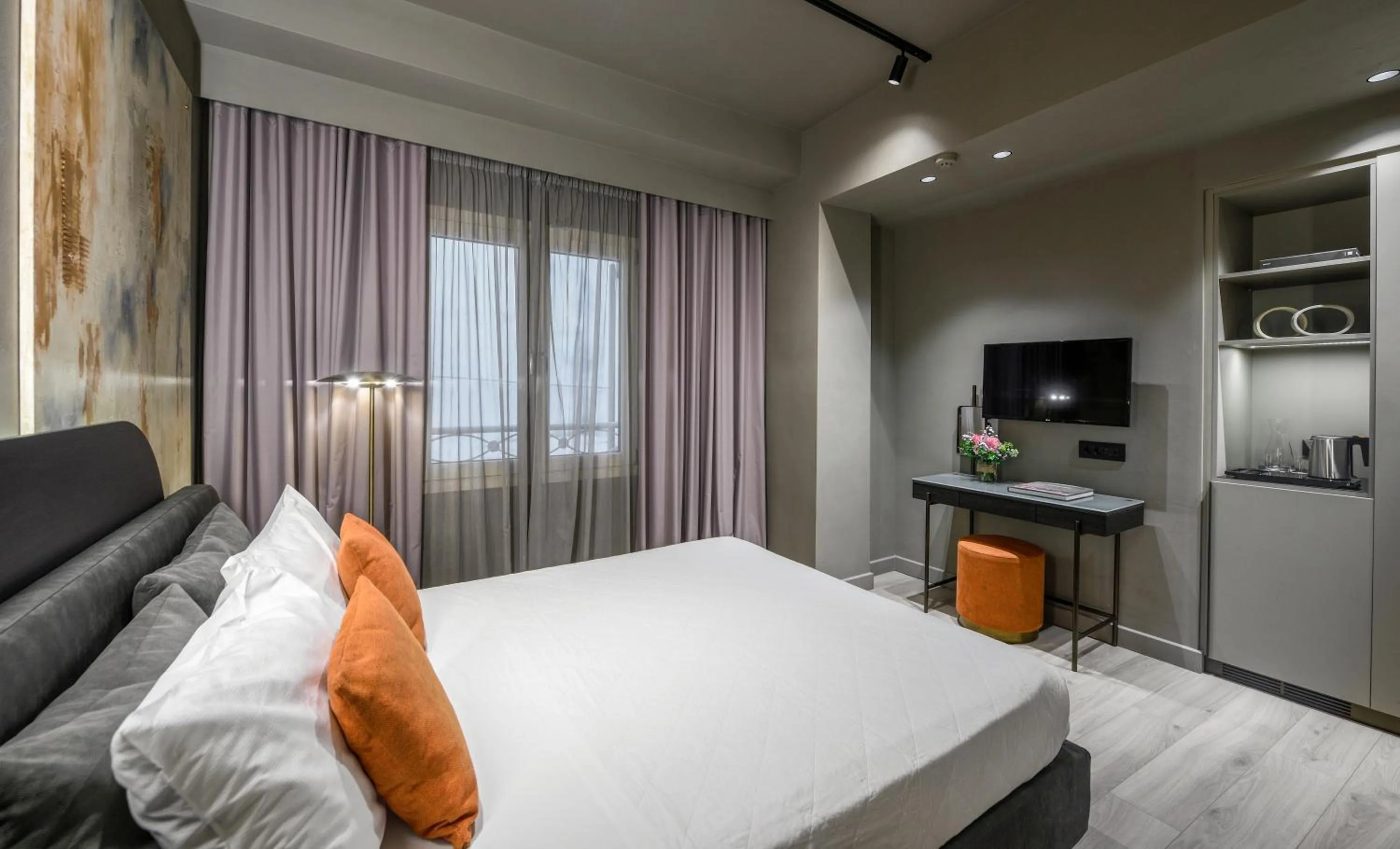 Bedroom, Bed in Arcadion Hotel