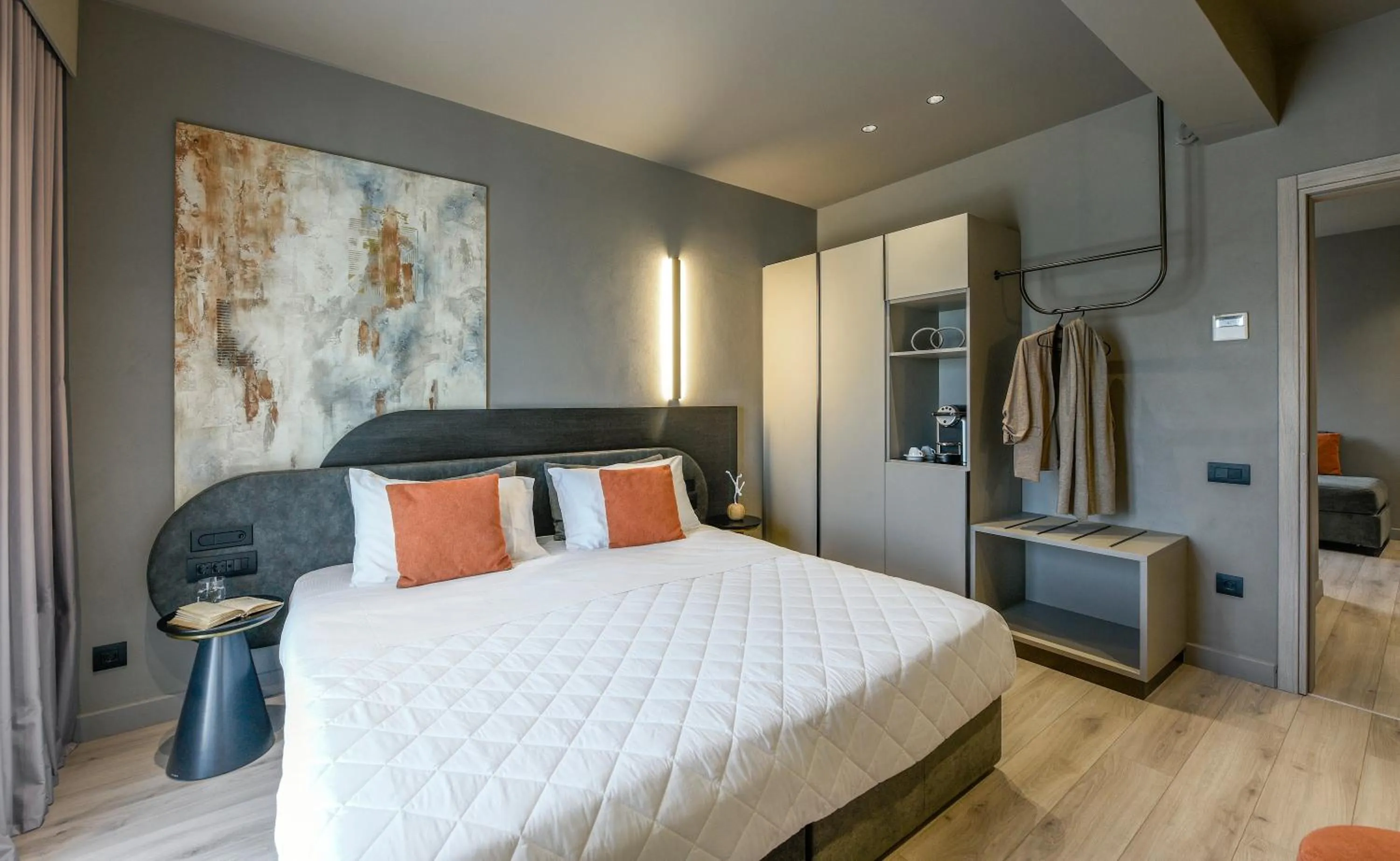 Bedroom, Bed in Arcadion Hotel