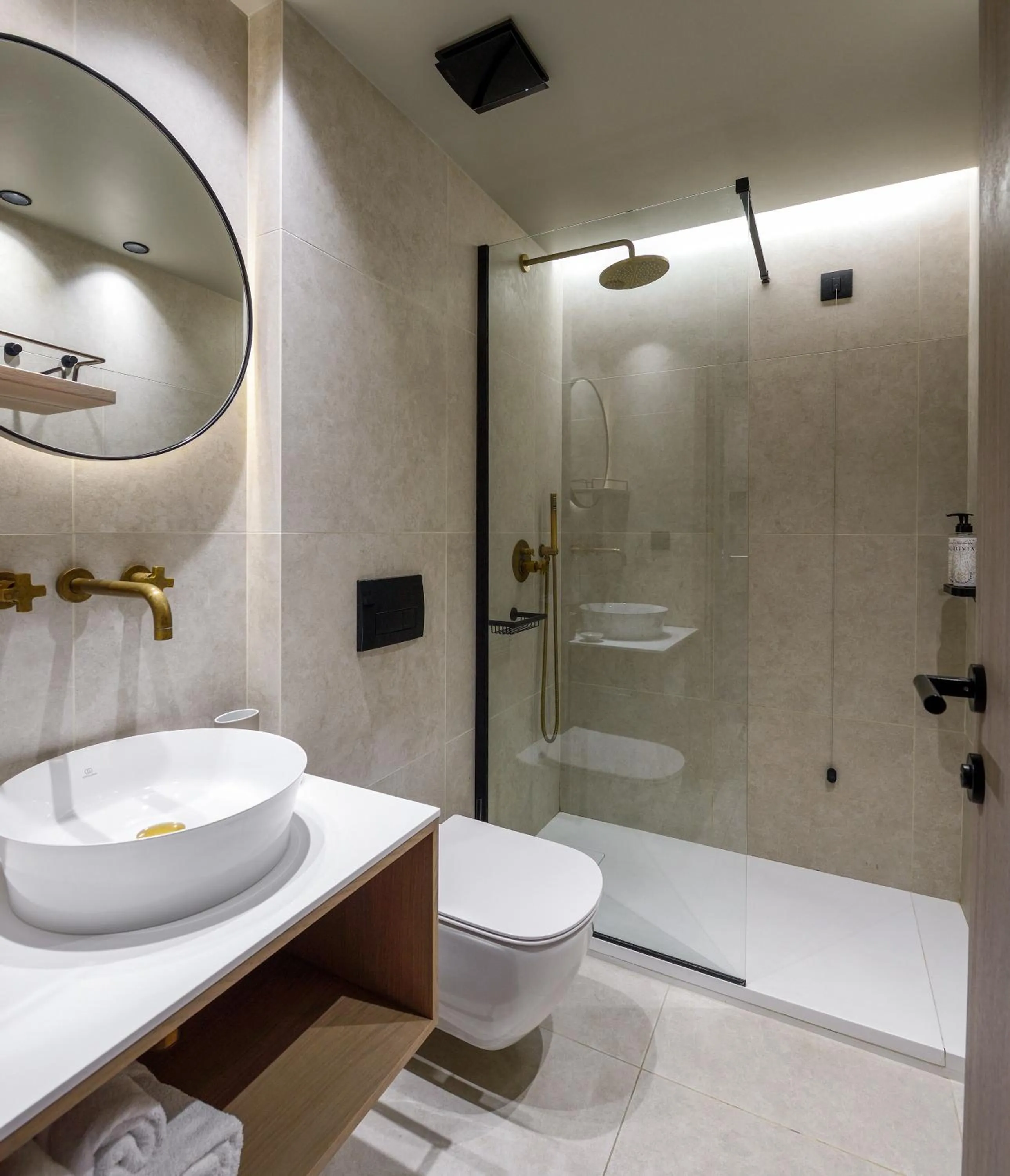 Bathroom in Arcadion Hotel