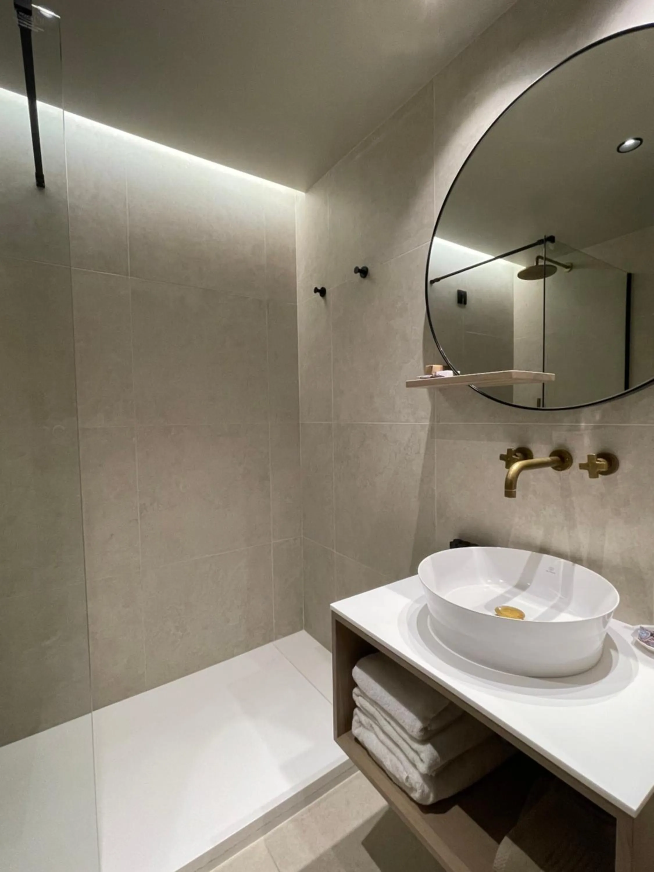 Bathroom in Arcadion Hotel