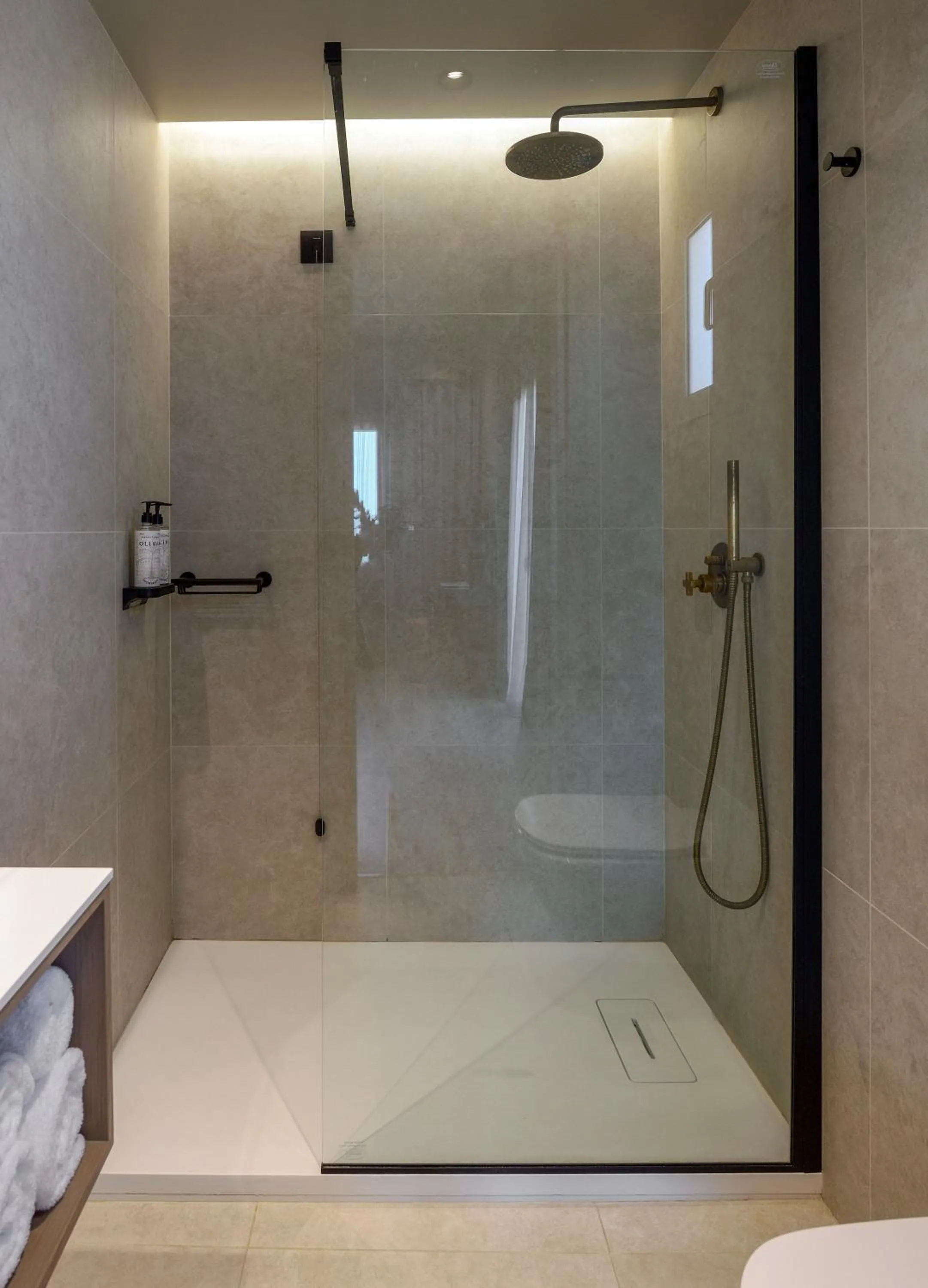 Bathroom in Arcadion Hotel