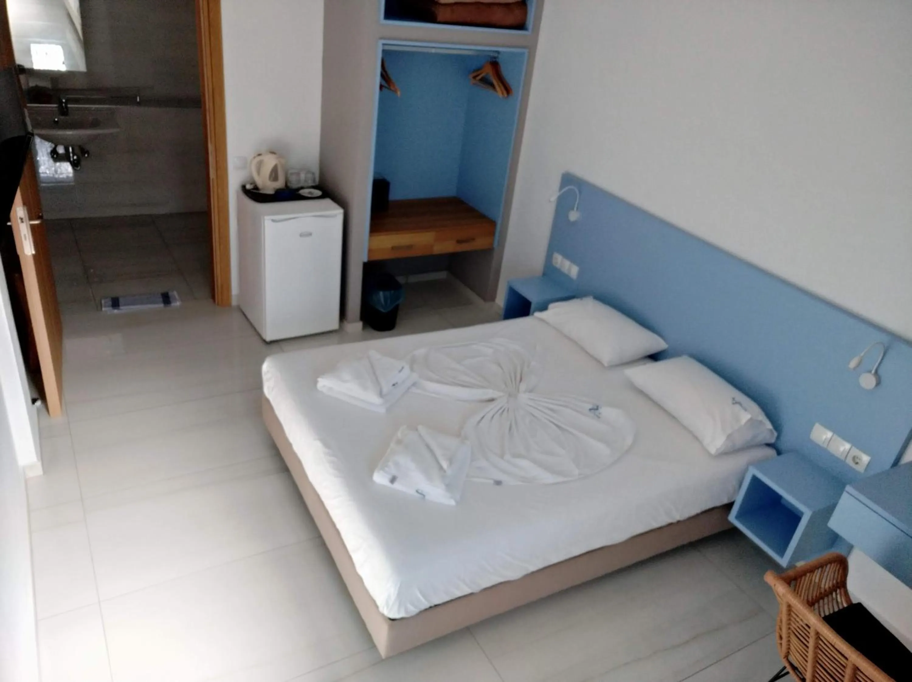 Bedroom, Bed in Avra Beach Hotel
