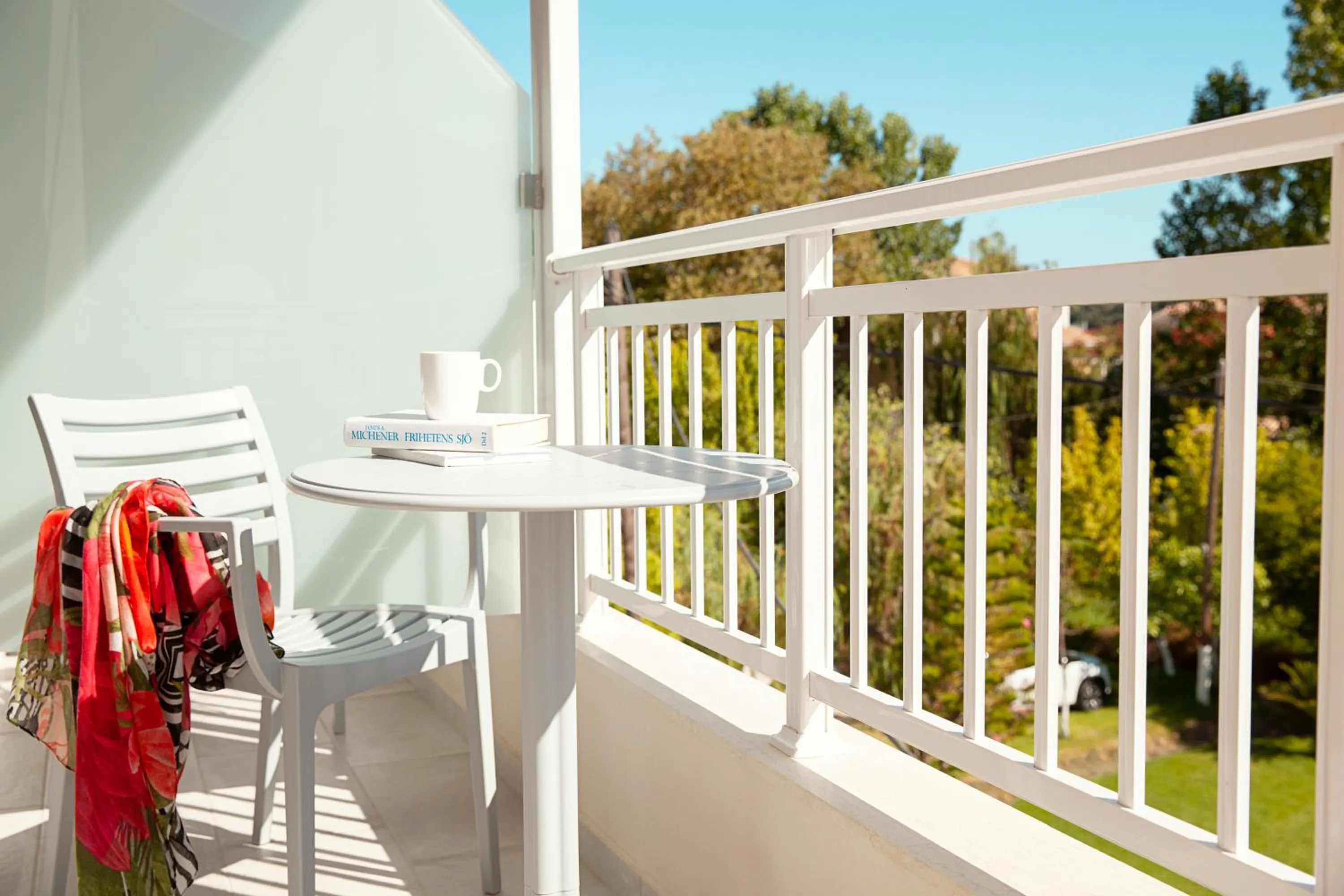 Balcony/Terrace in Avra Beach Hotel