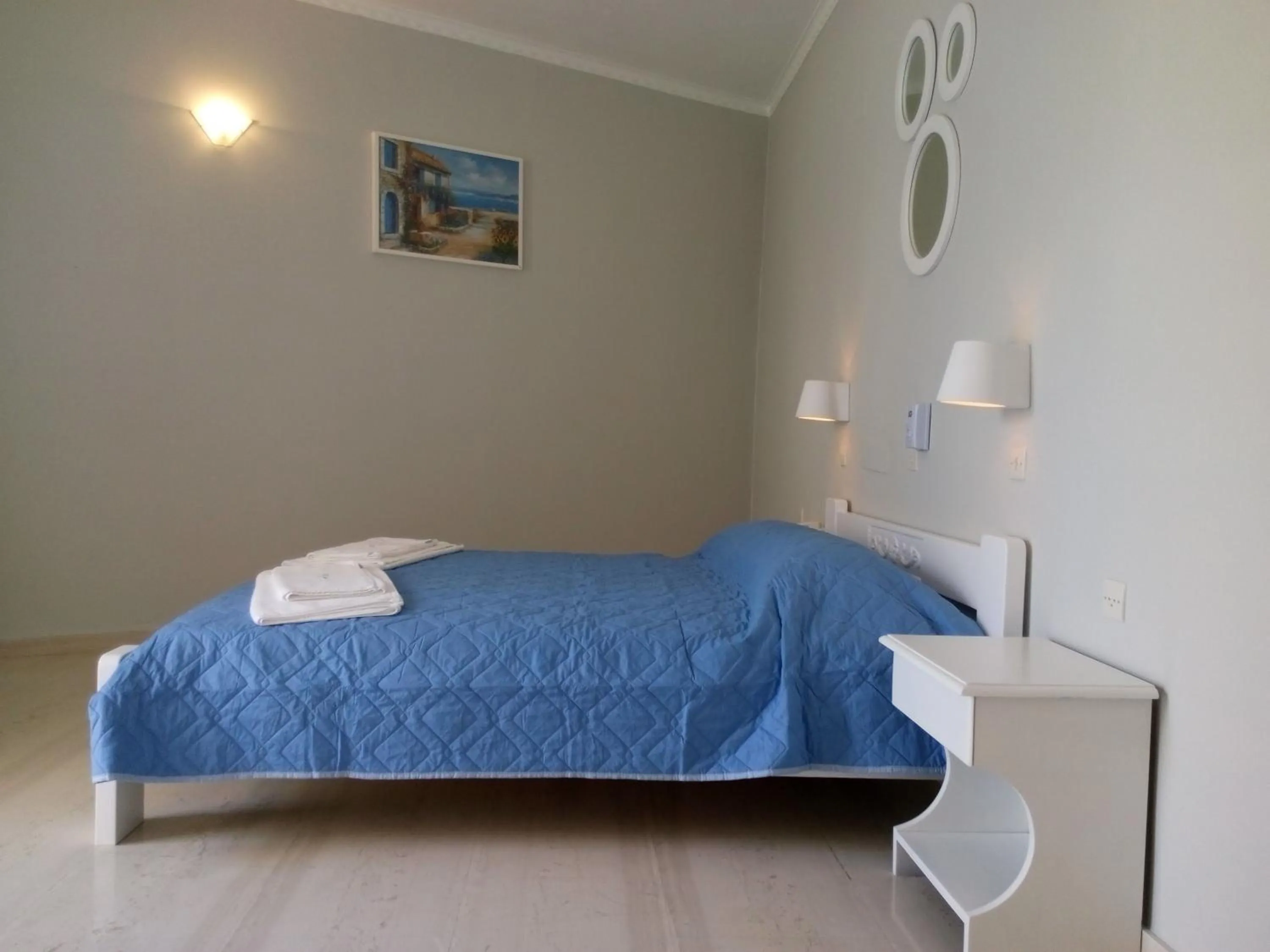 Bed in Avra Beach Hotel